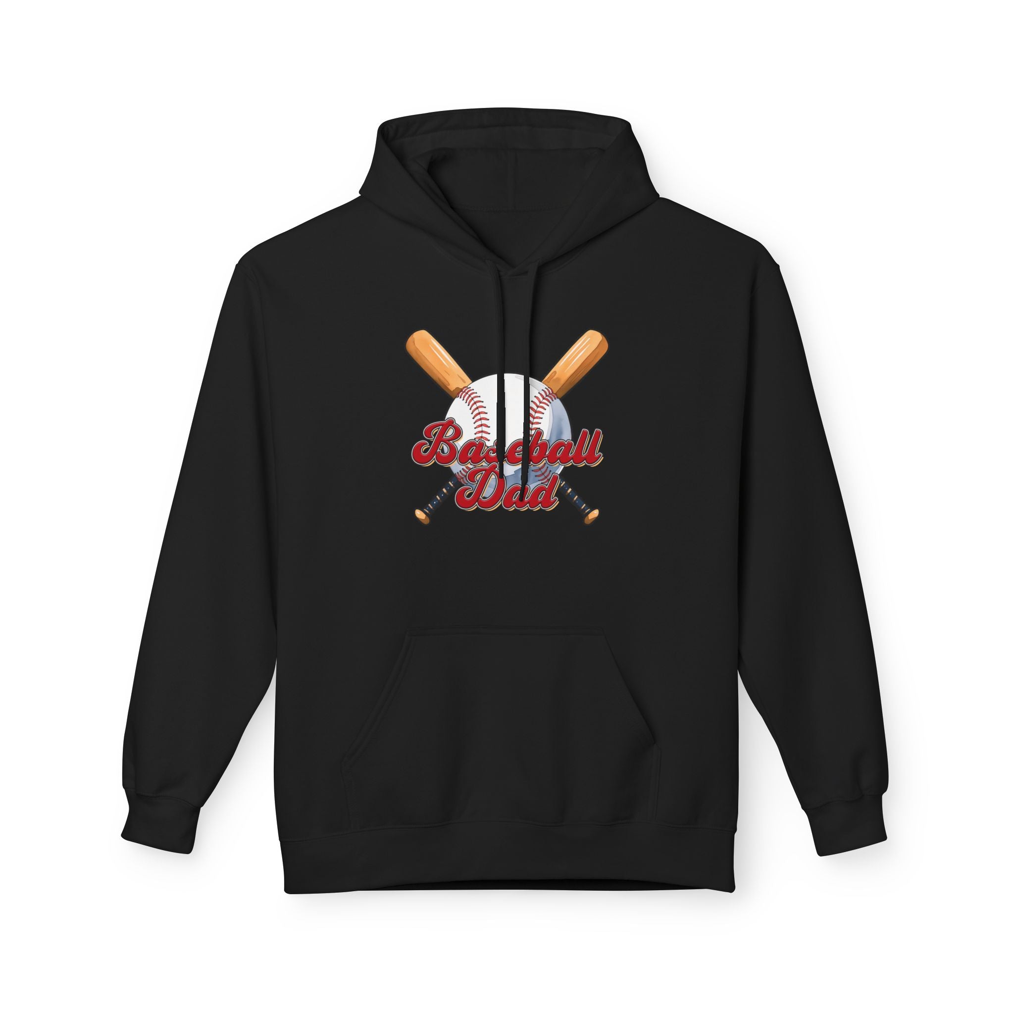 Baseball Dad Unisex Midweight Softstyle Fleece Hoodie