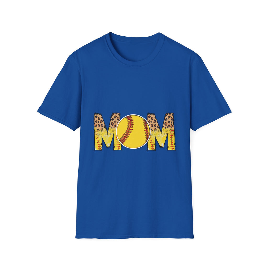 Softball Mom Unisex Softstyle T-Shirt