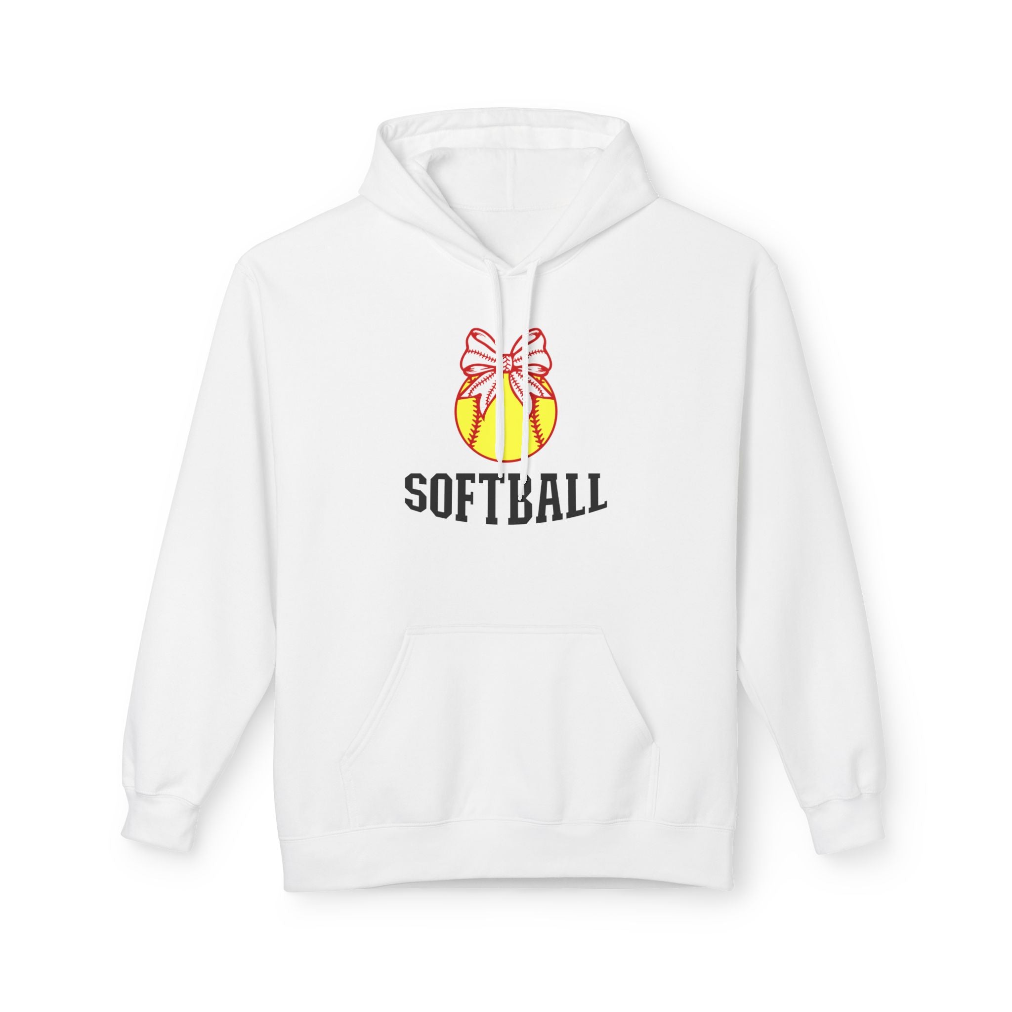 Softball Unisex Midweight Softstyle Fleece Hoodie