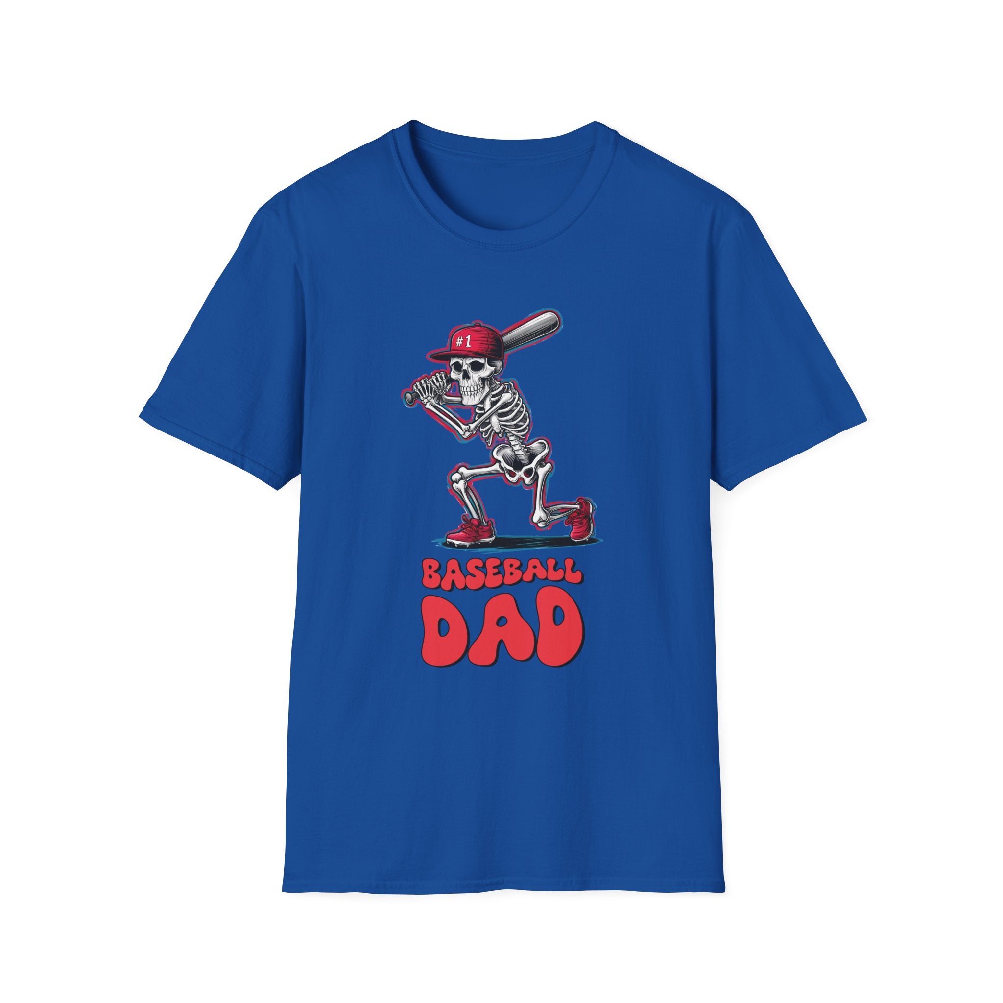 Skelly Baseball Dad Unisex Soft style T-Shirt