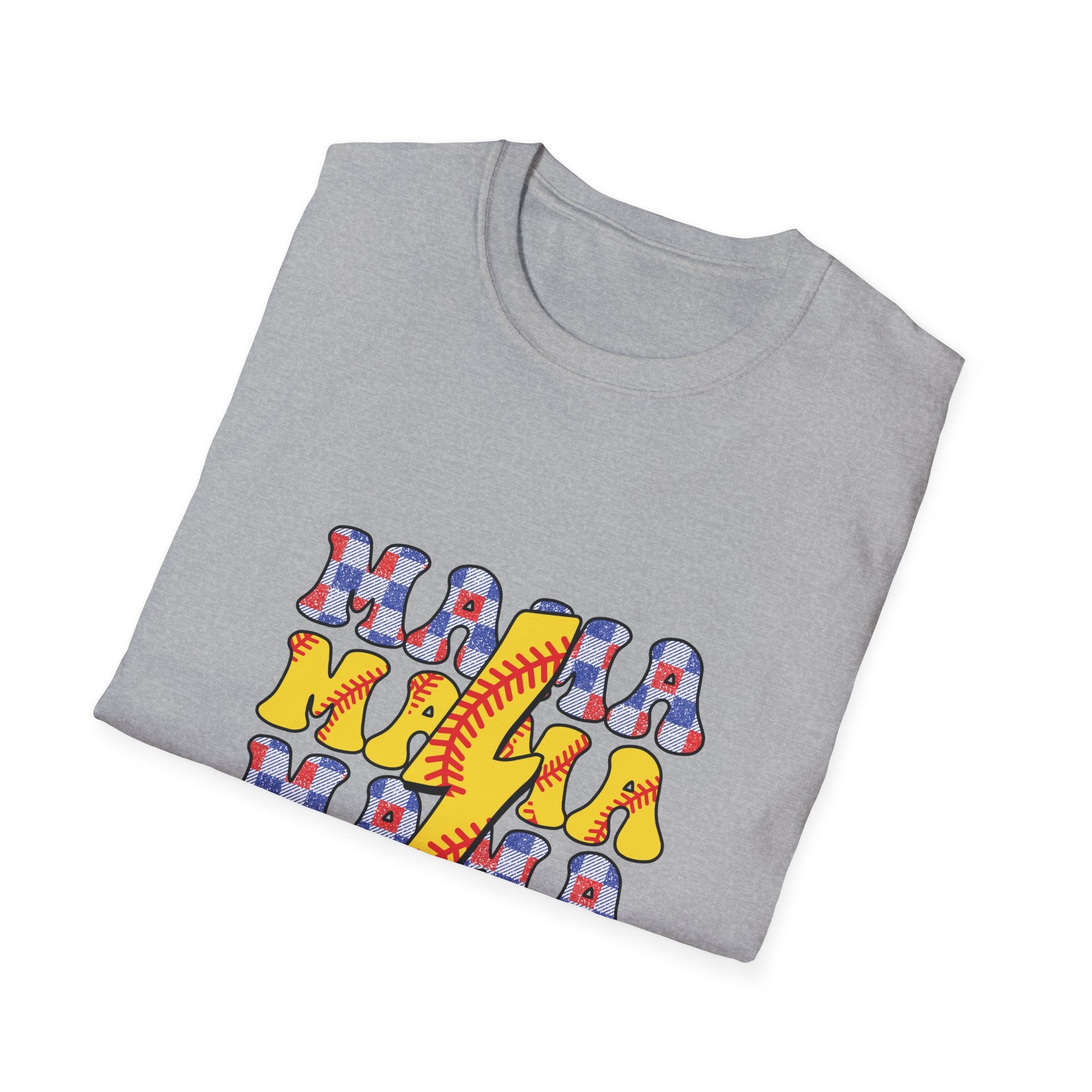 Softball MaMa Unisex Soft style T-Shirt