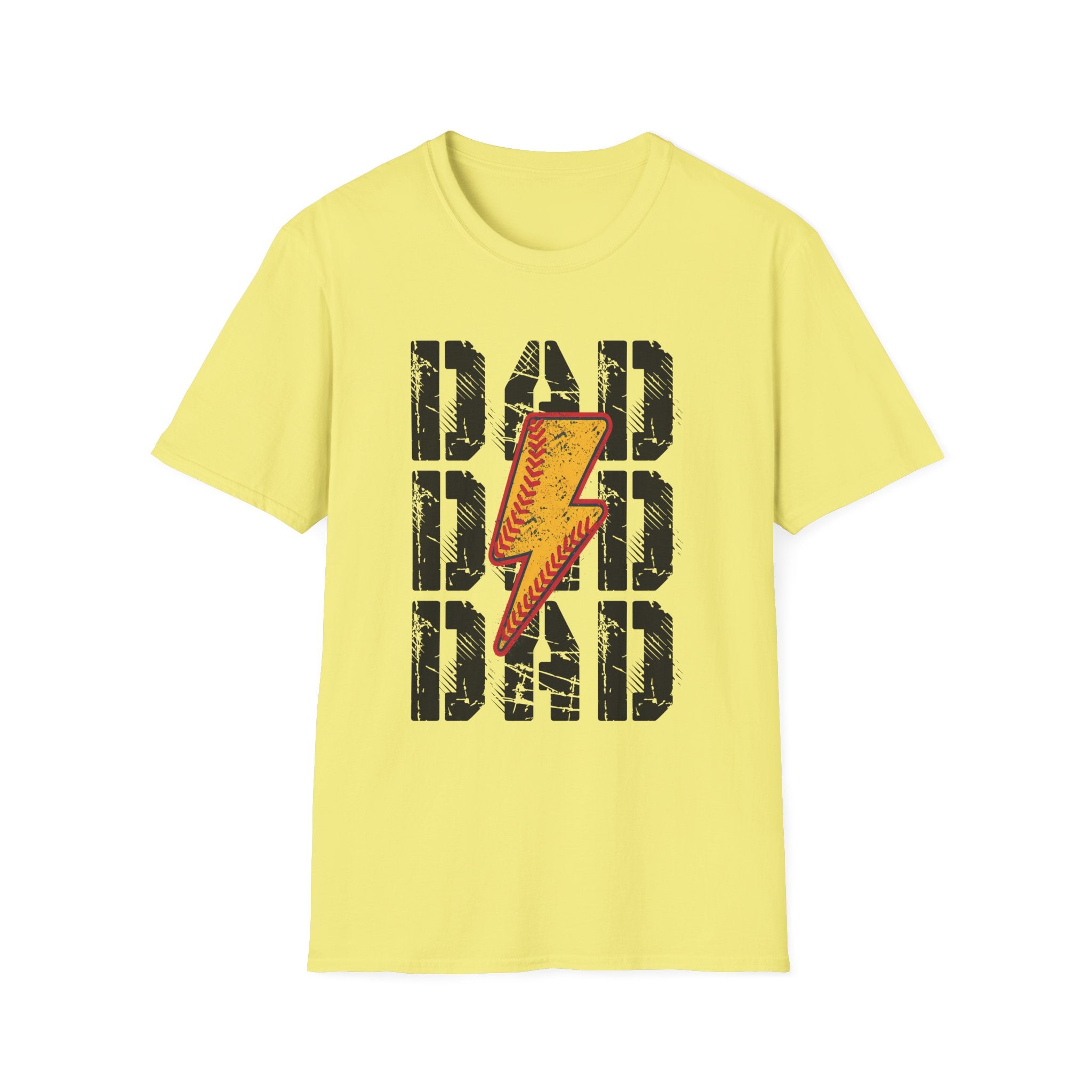 Softball Dad Unisex Soft Style T-Shirt