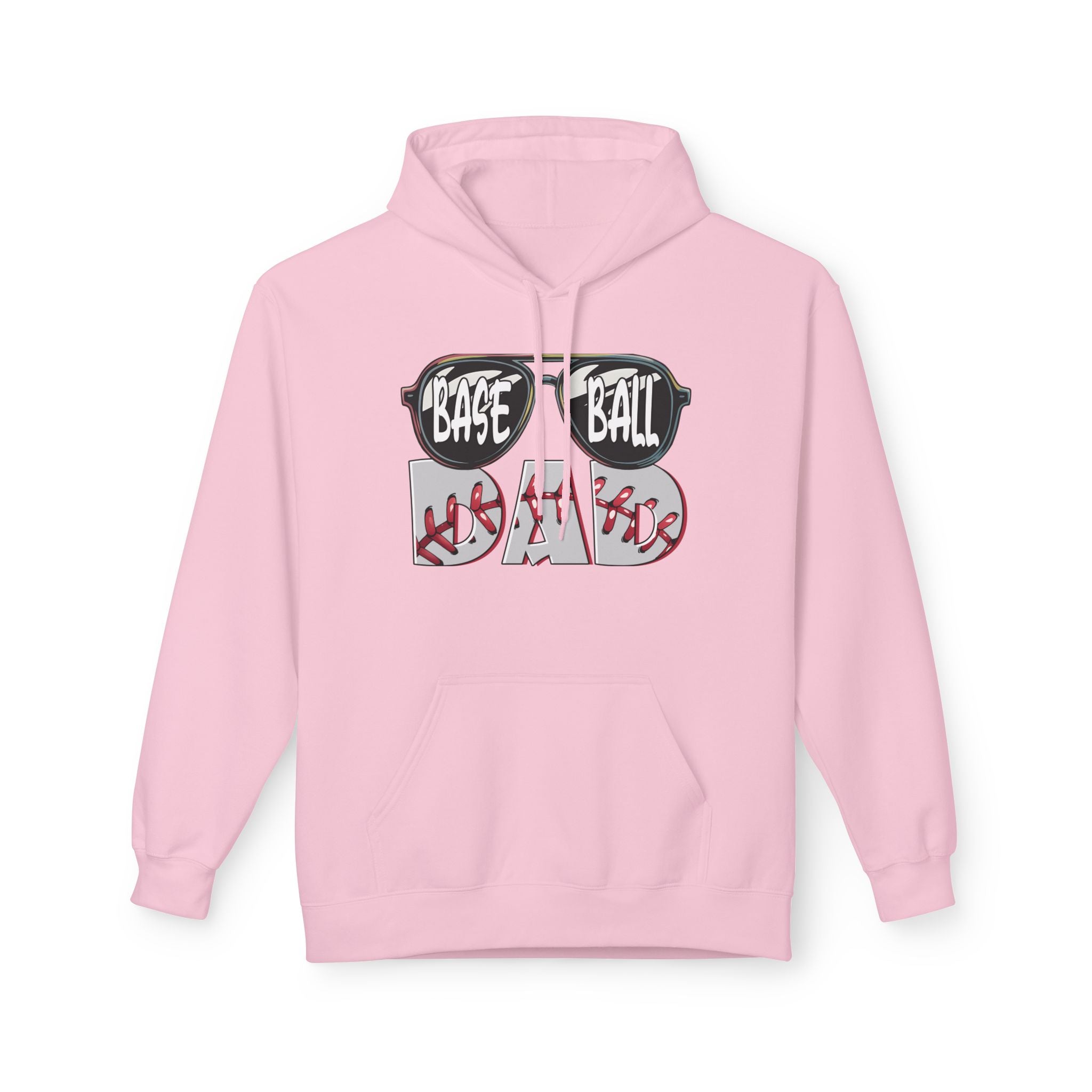 Cool Baseball Dad Unisex Midweight Softstyle Fleece Hoodie