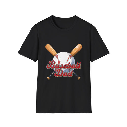 Baseball Dad Unisex Softstyle T-Shirt