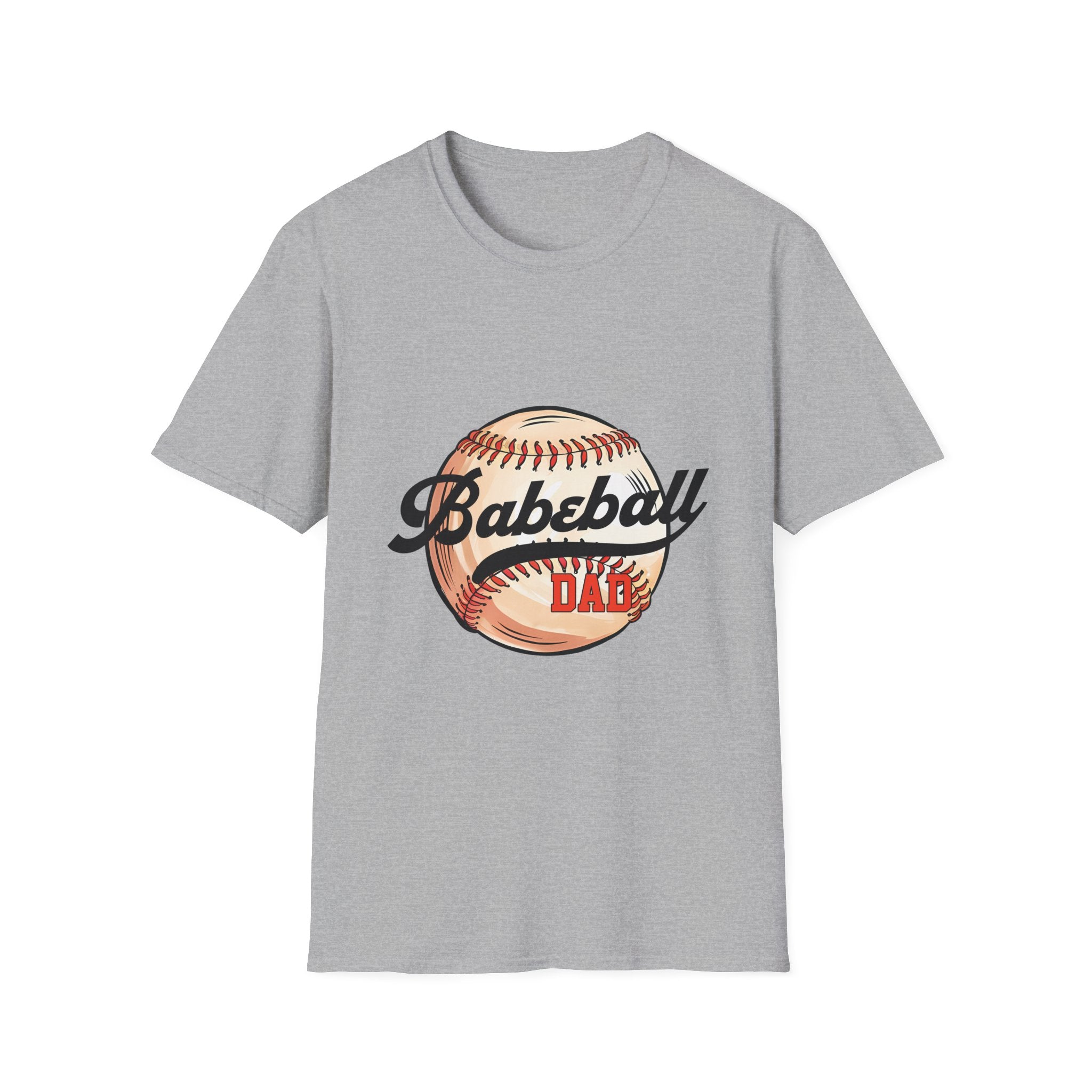 Baseball Dad Unisex Softstyle T-Shirt