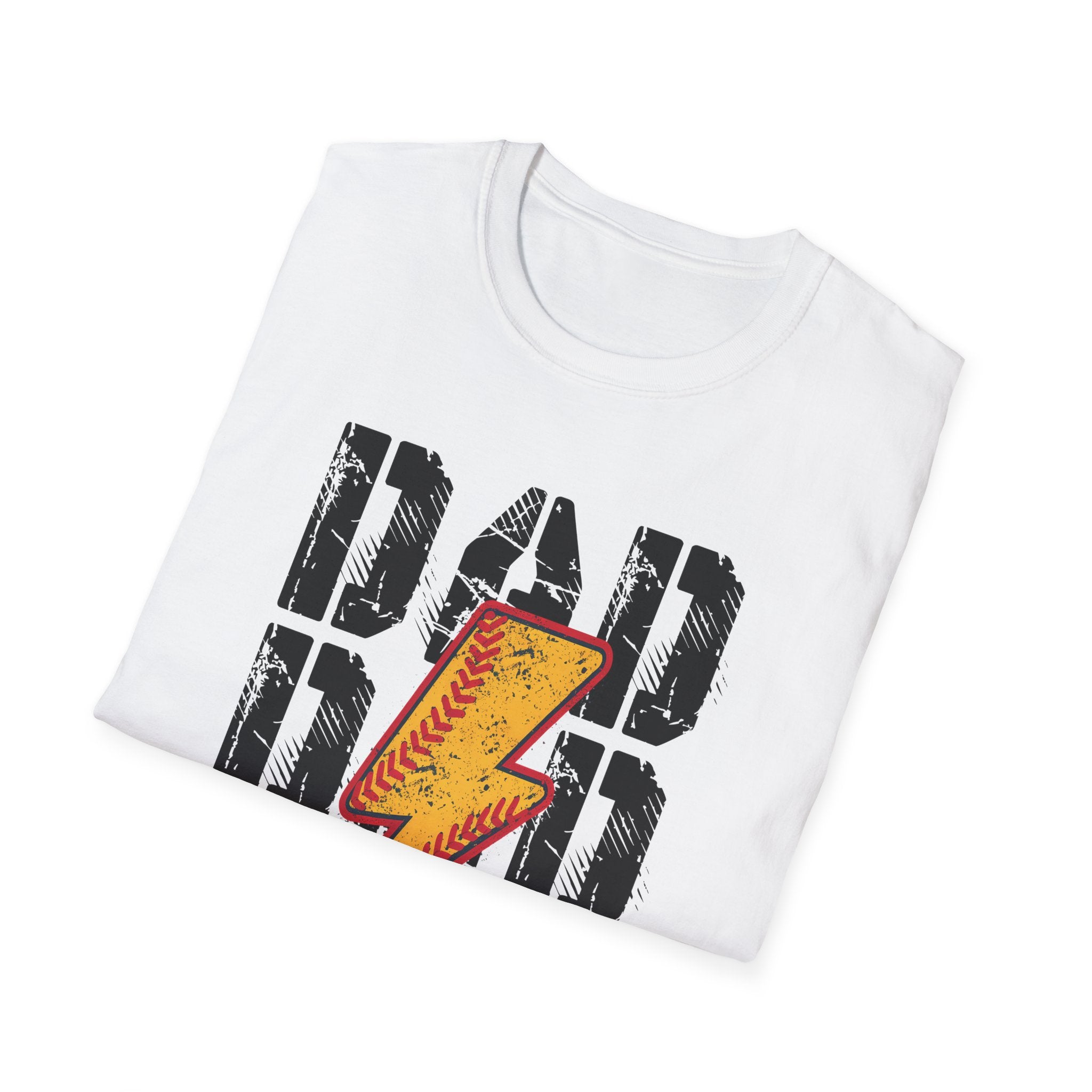 Softball Dad Unisex Soft Style T-Shirt
