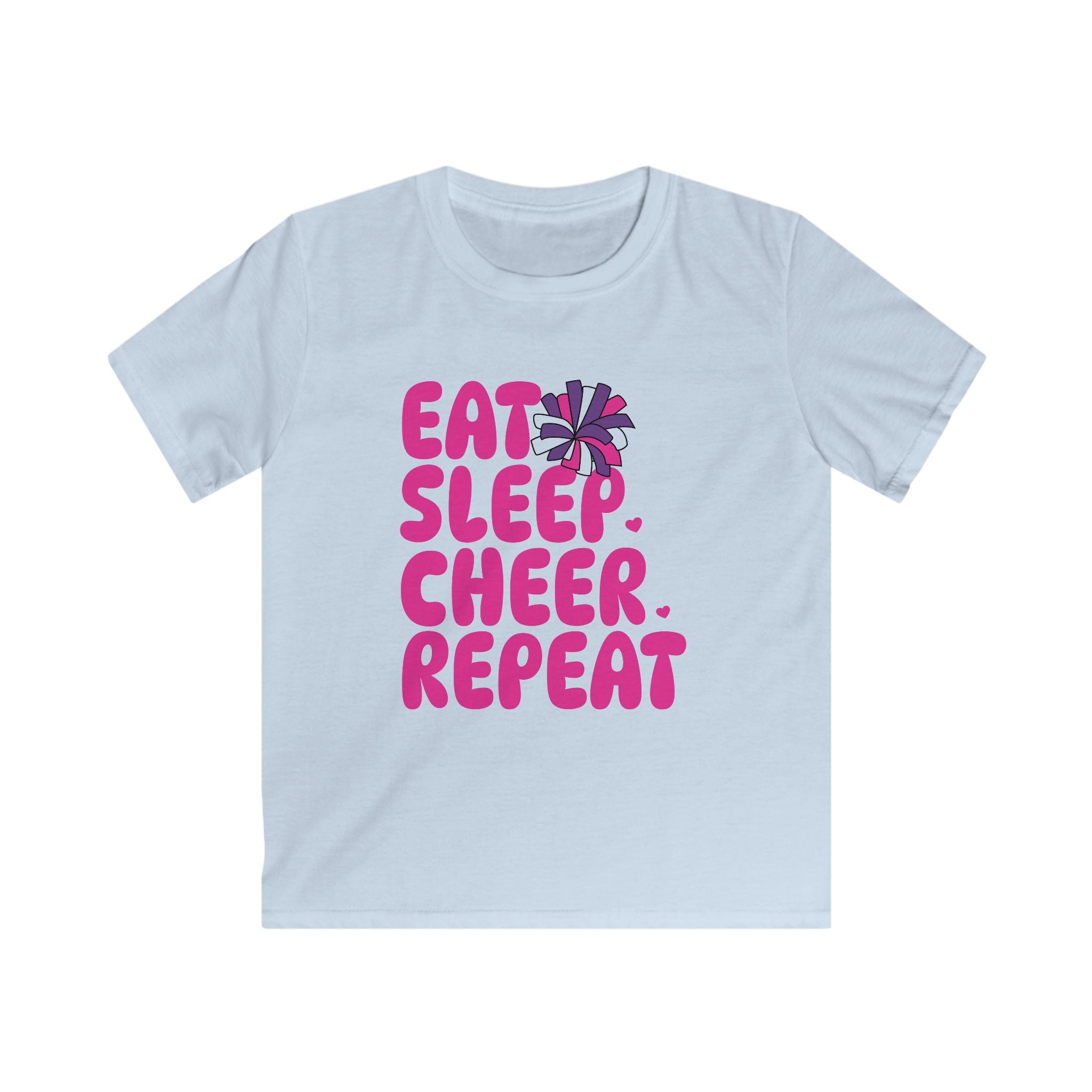Eat Sleep Cheer Kids Tee