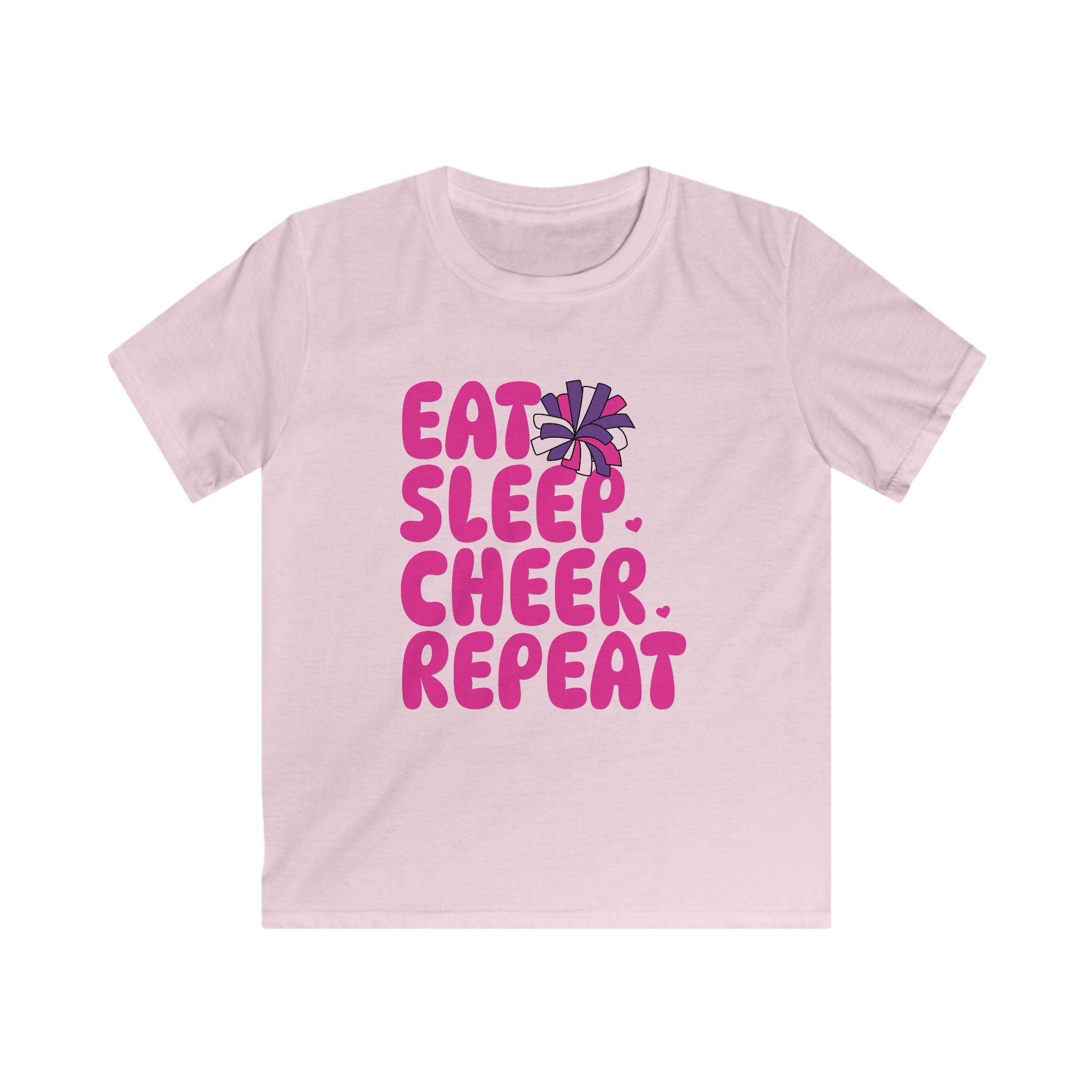Eat Sleep Cheer Kids Tee