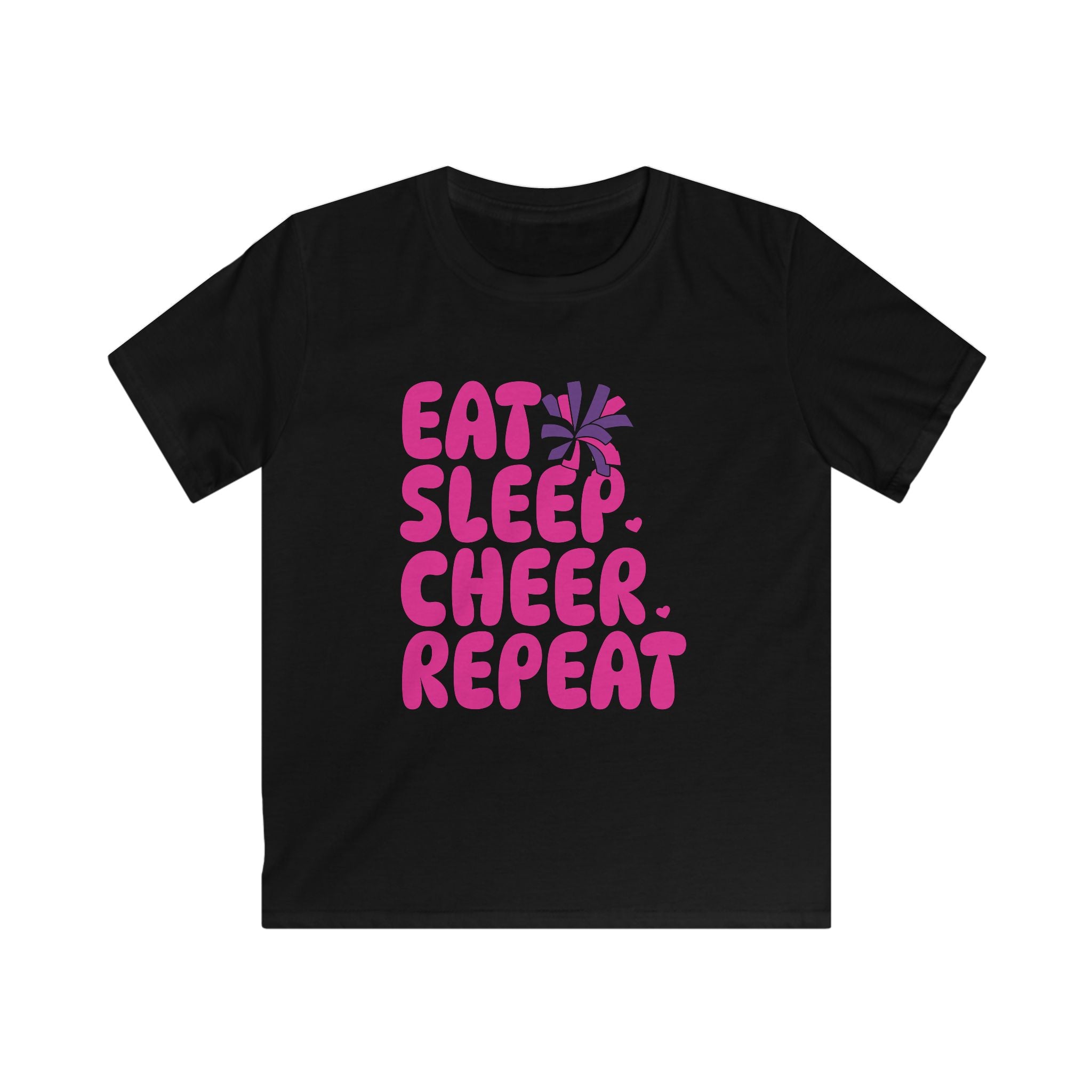 Eat Sleep Cheer Kids Tee