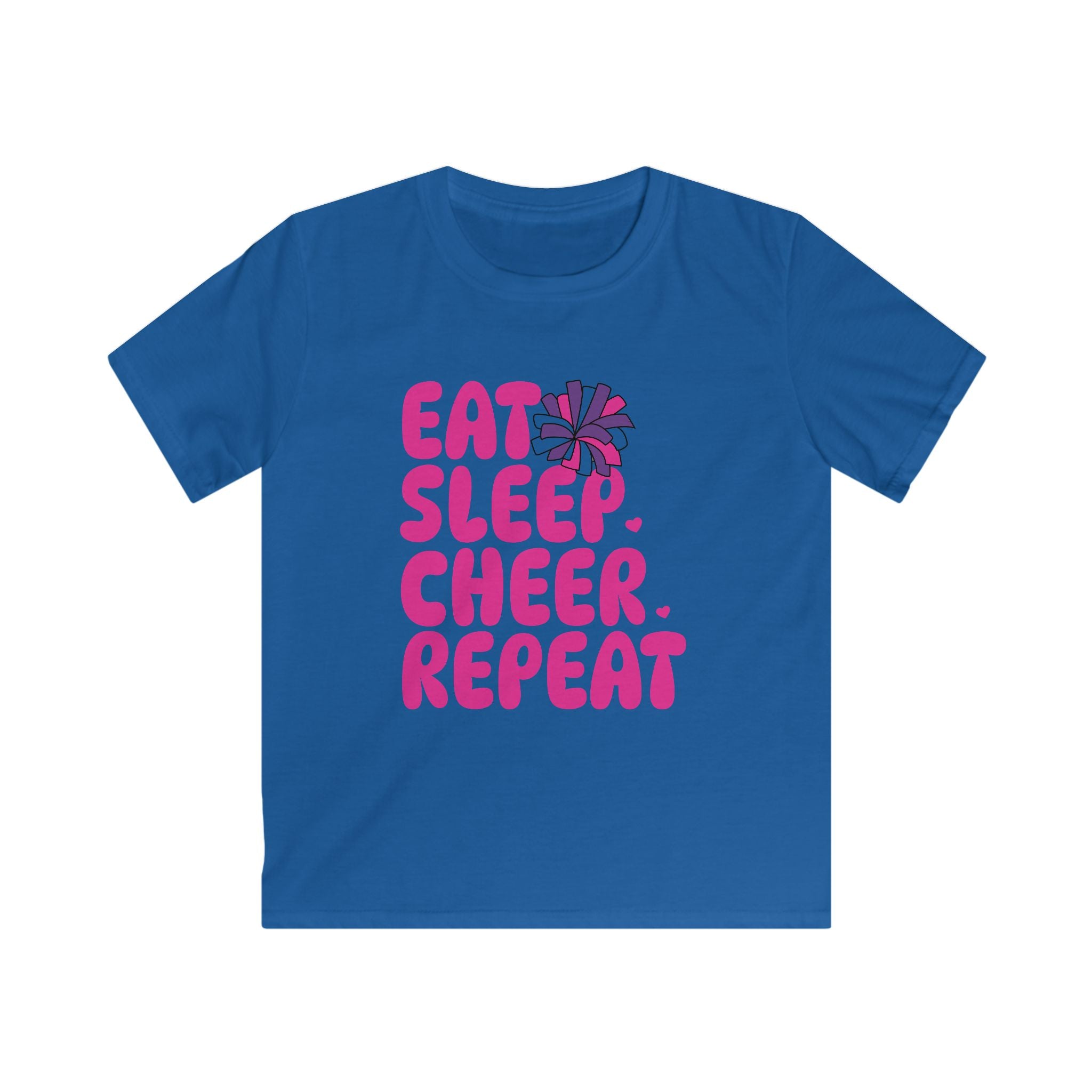 Eat Sleep Cheer Kids Tee