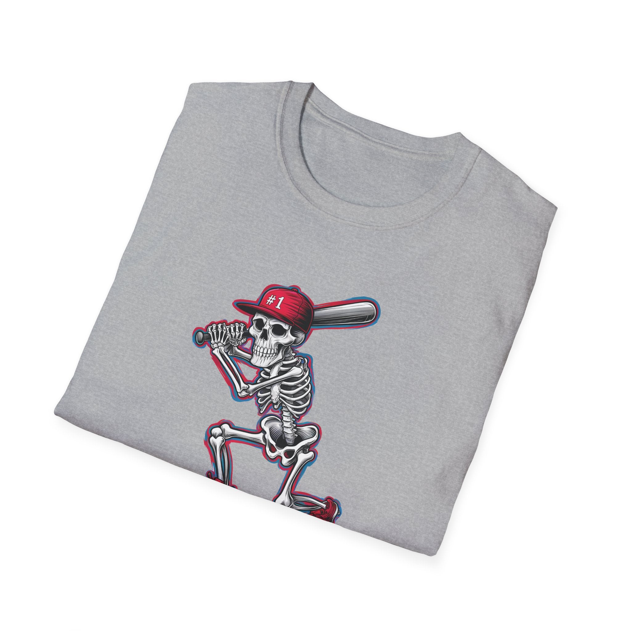 Skelly Baseball Dad Unisex Soft style T-Shirt