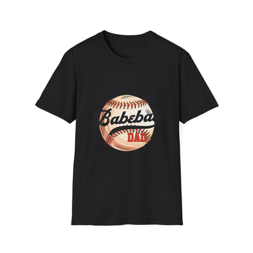 Baseball Dad Unisex Softstyle T-Shirt
