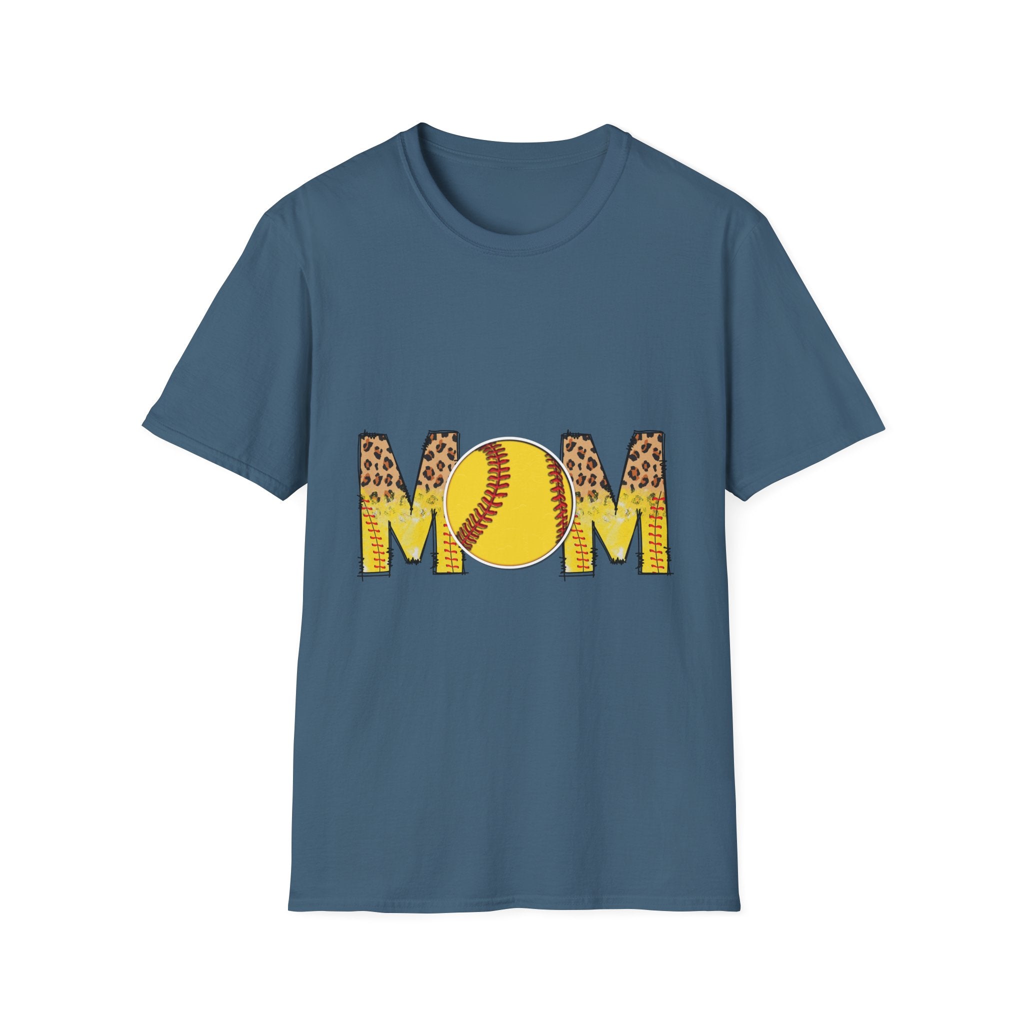 Softball Mom Unisex Softstyle T-Shirt