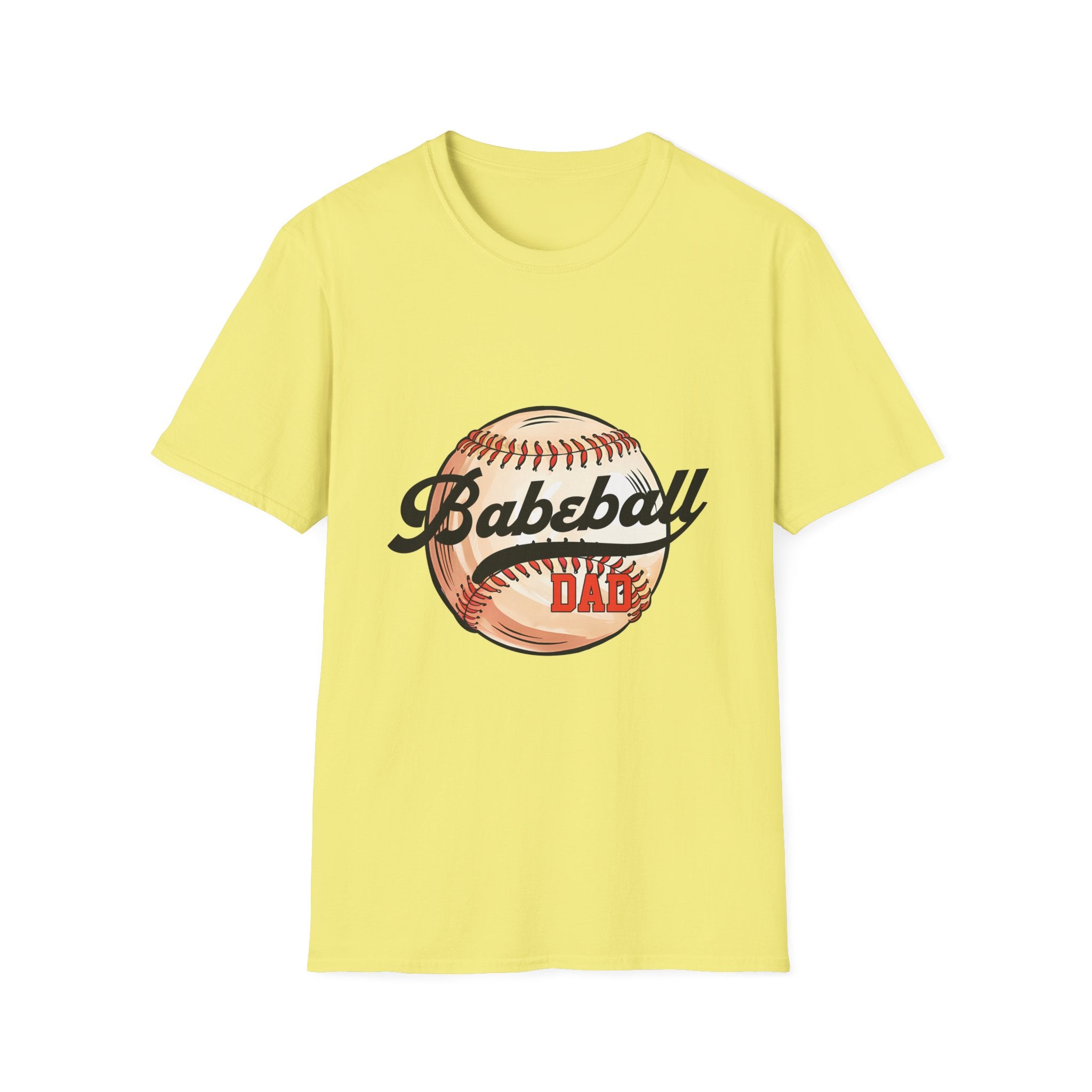 Baseball Dad Unisex Softstyle T-Shirt
