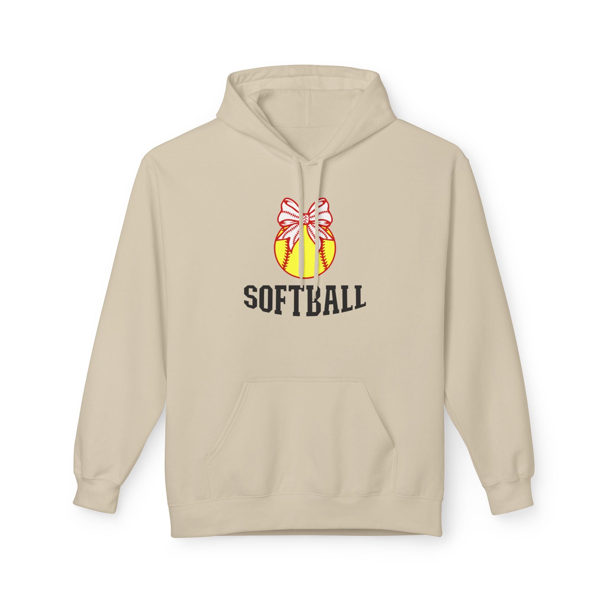 Softball Unisex Midweight Softstyle Fleece Hoodie