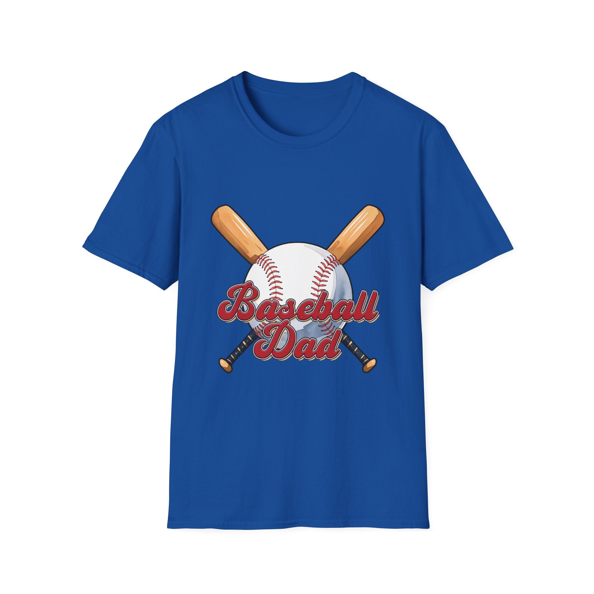 Baseball Dad Unisex Softstyle T-Shirt