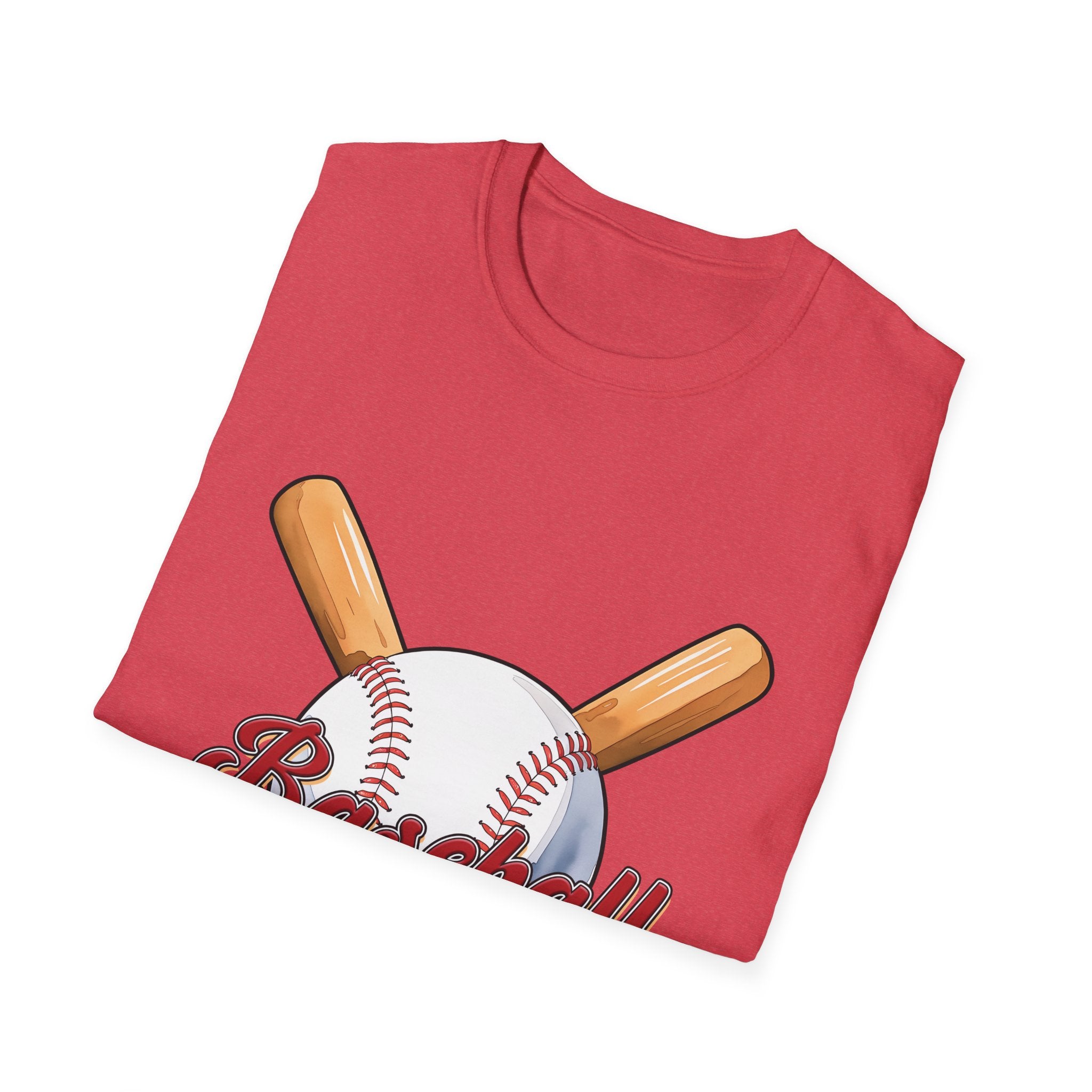 Baseball Dad Unisex Softstyle T-Shirt
