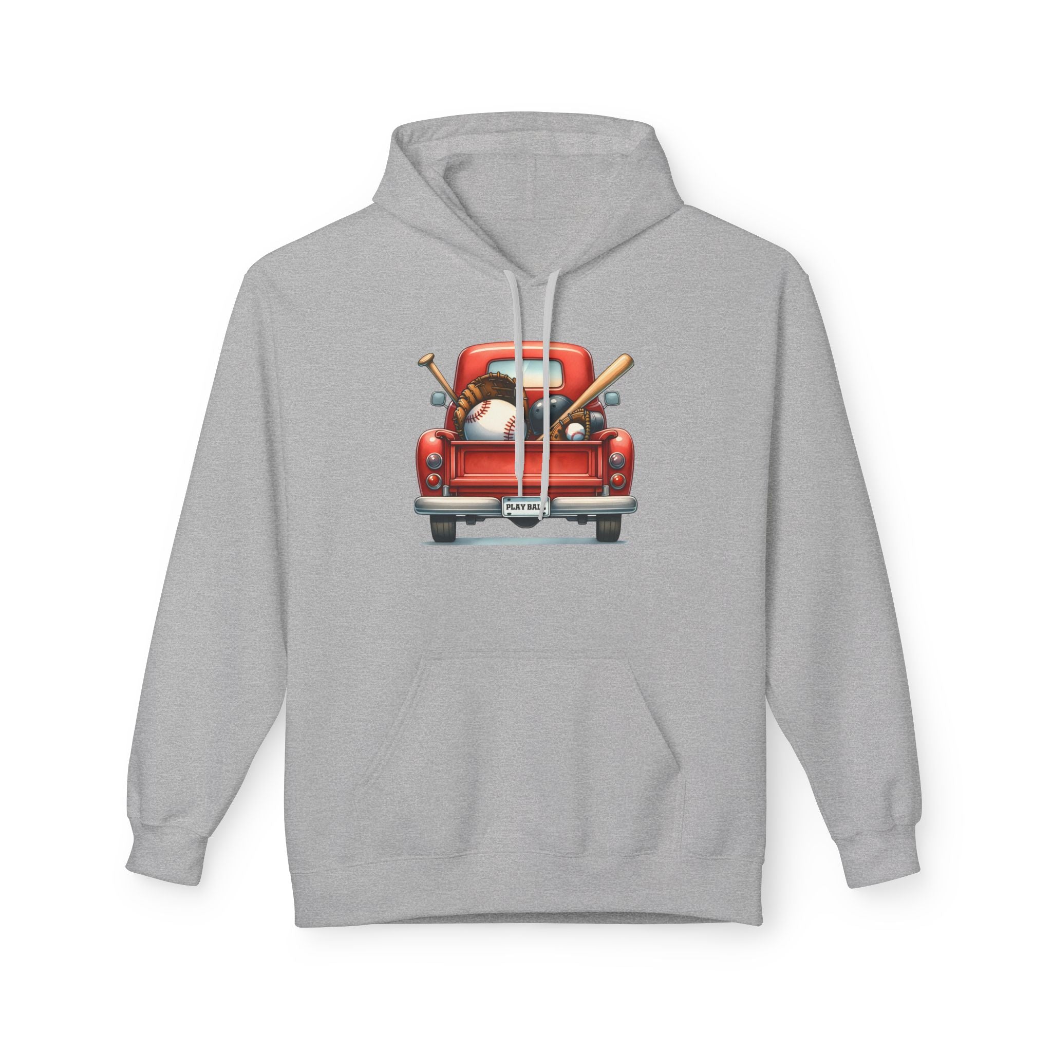 Baseball Truck Unisex Midweight Softstyle Fleece Hoodie