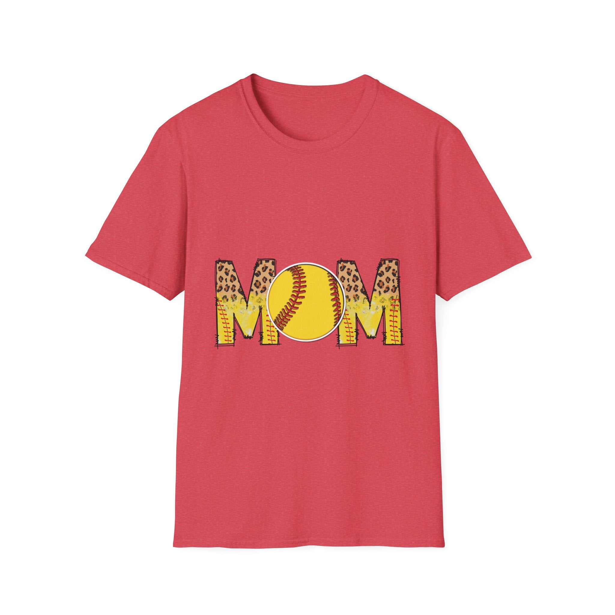 Softball Mom Unisex Softstyle T-Shirt