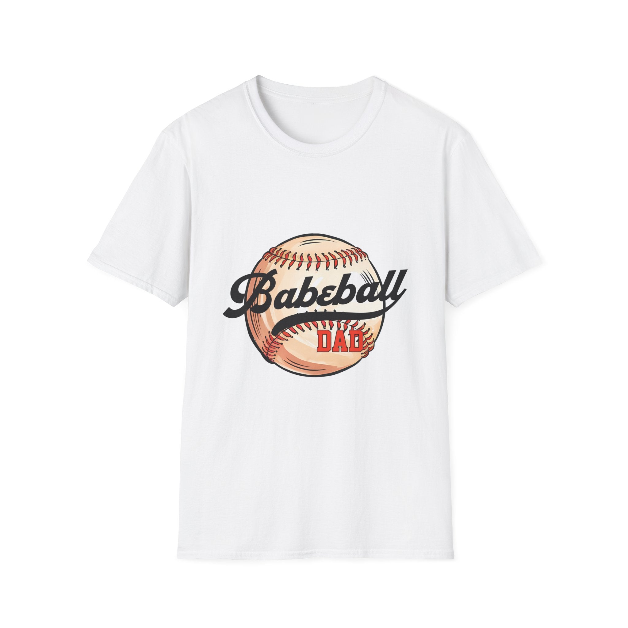 Baseball Dad Unisex Softstyle T-Shirt