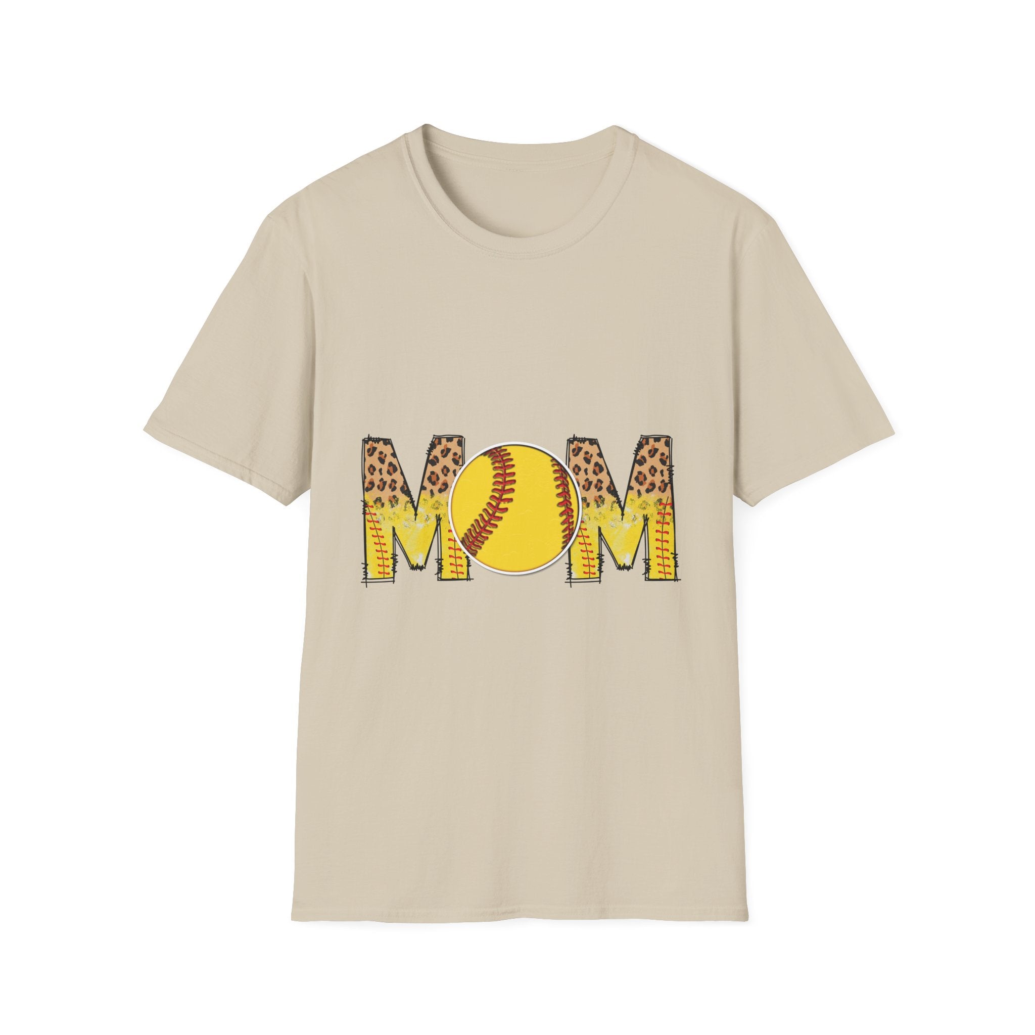 Softball Mom Unisex Softstyle T-Shirt