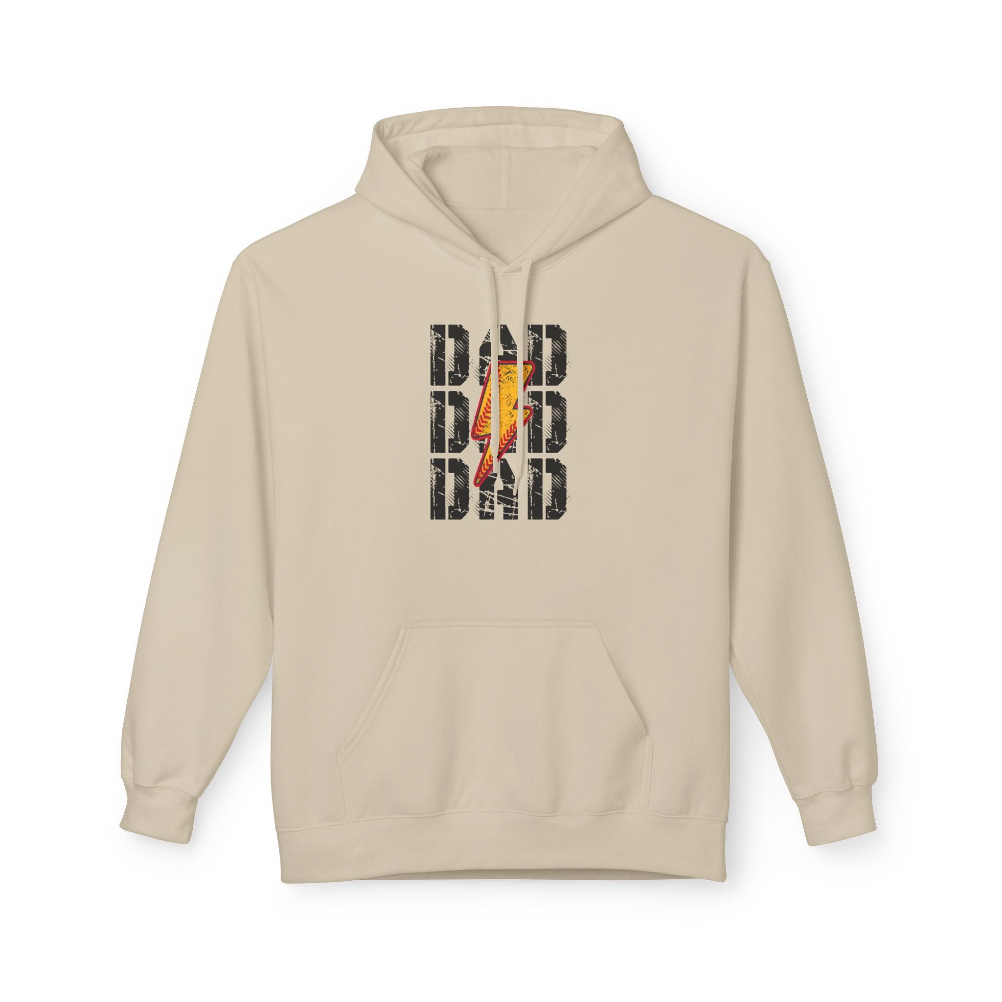 Dad Softball Unisex Midweight Softstyle Fleece Hoodie