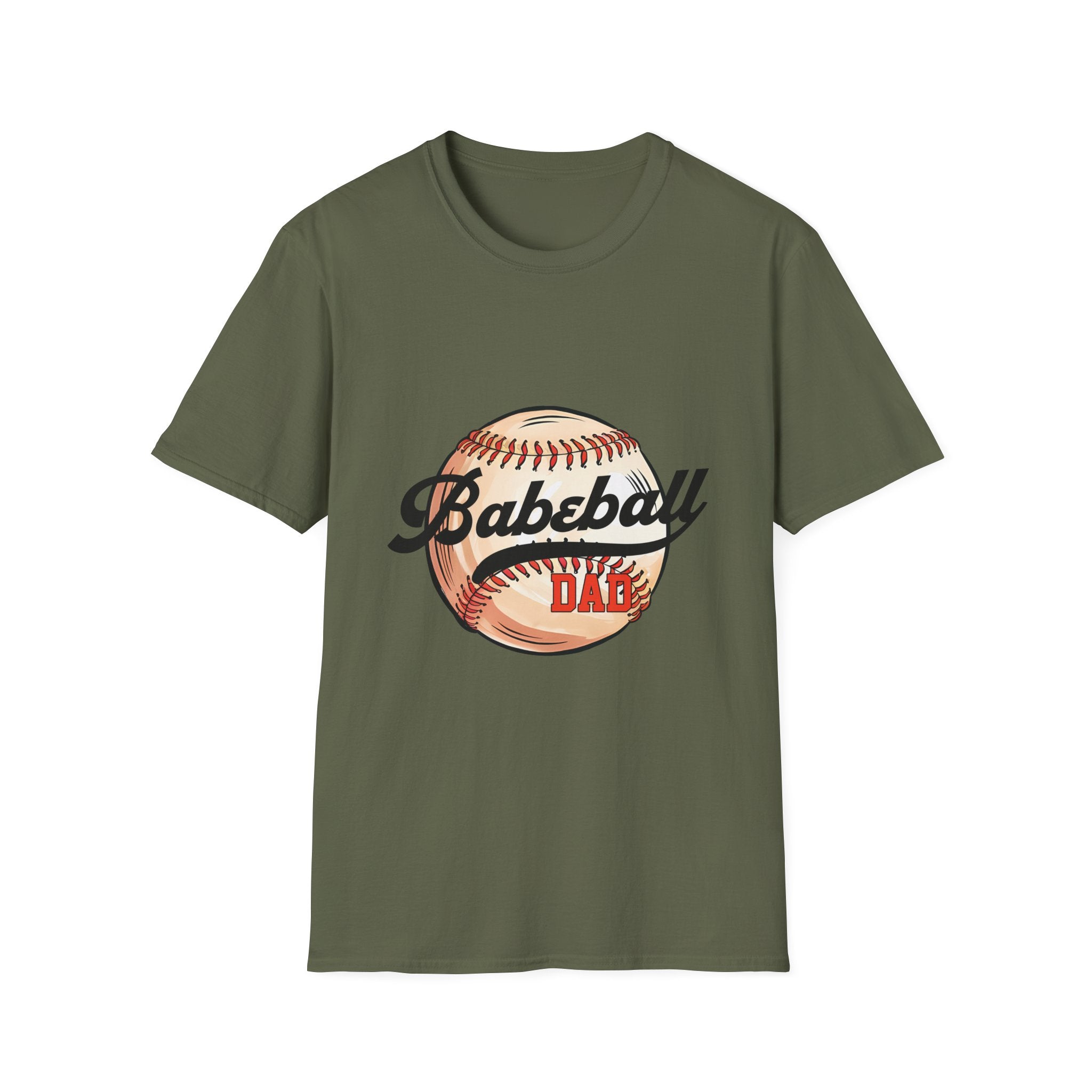 Baseball Dad Unisex Softstyle T-Shirt