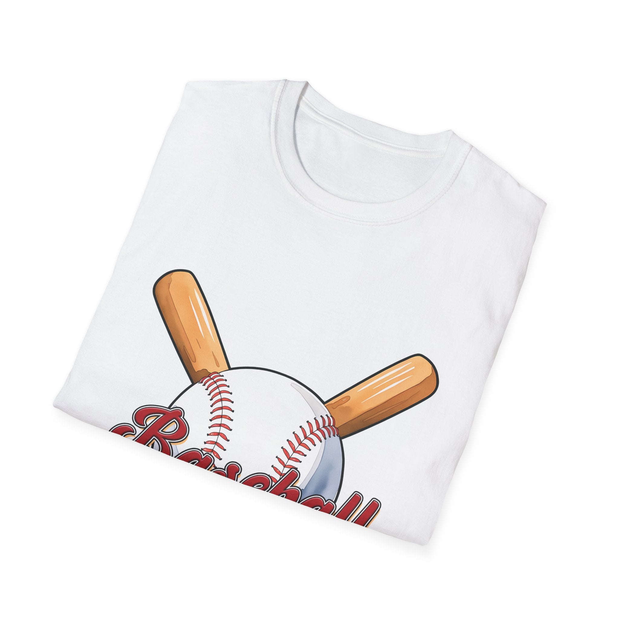 Baseball Dad Unisex Softstyle T-Shirt
