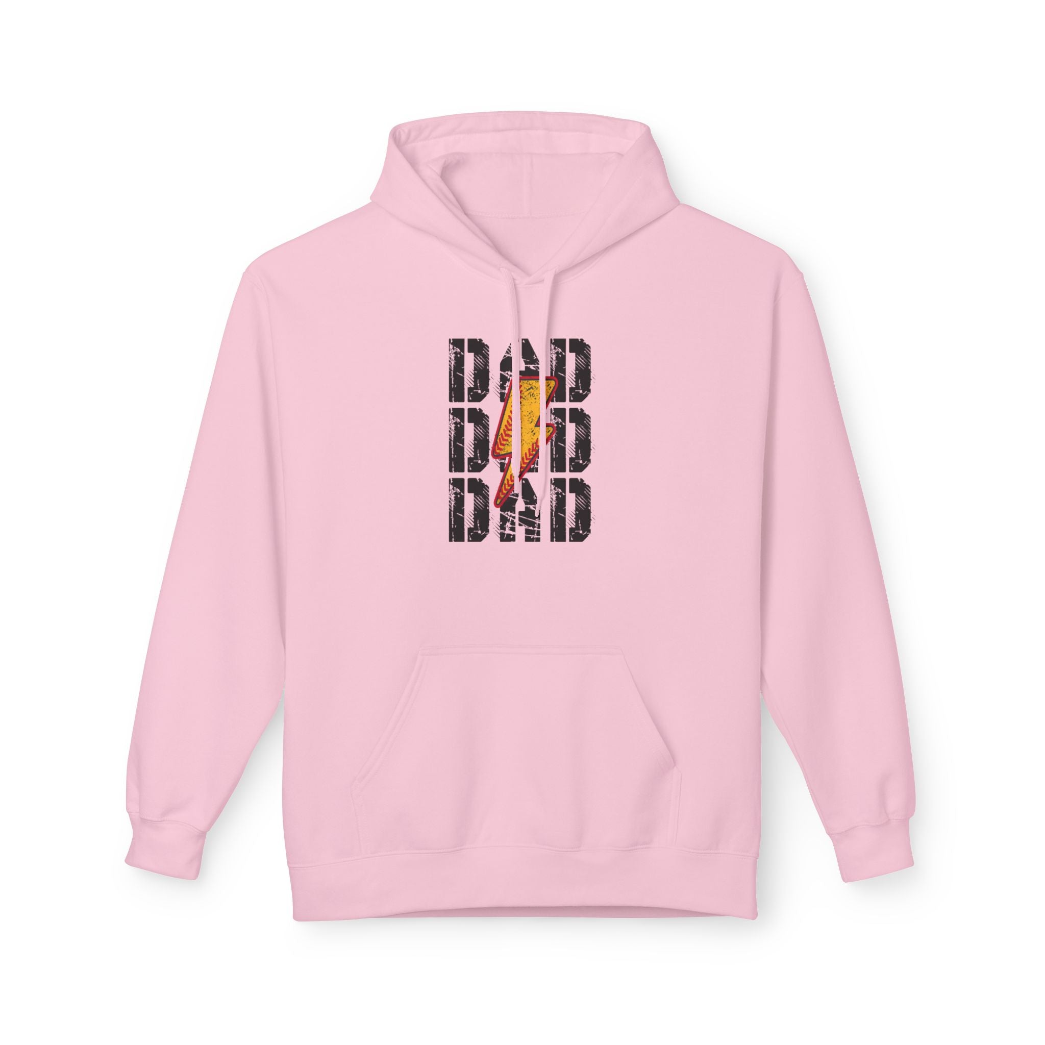 Dad Softball Unisex Midweight Softstyle Fleece Hoodie