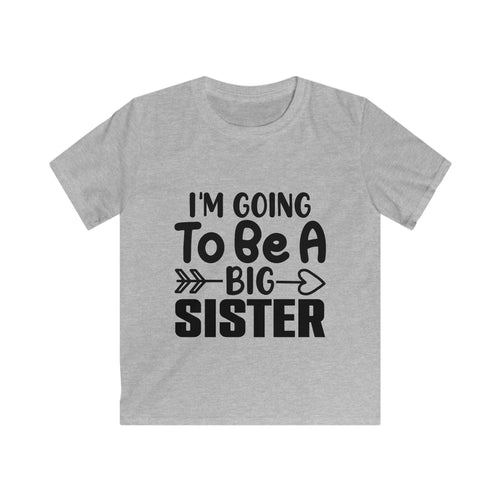 Big Sis Announcement Kids Tee