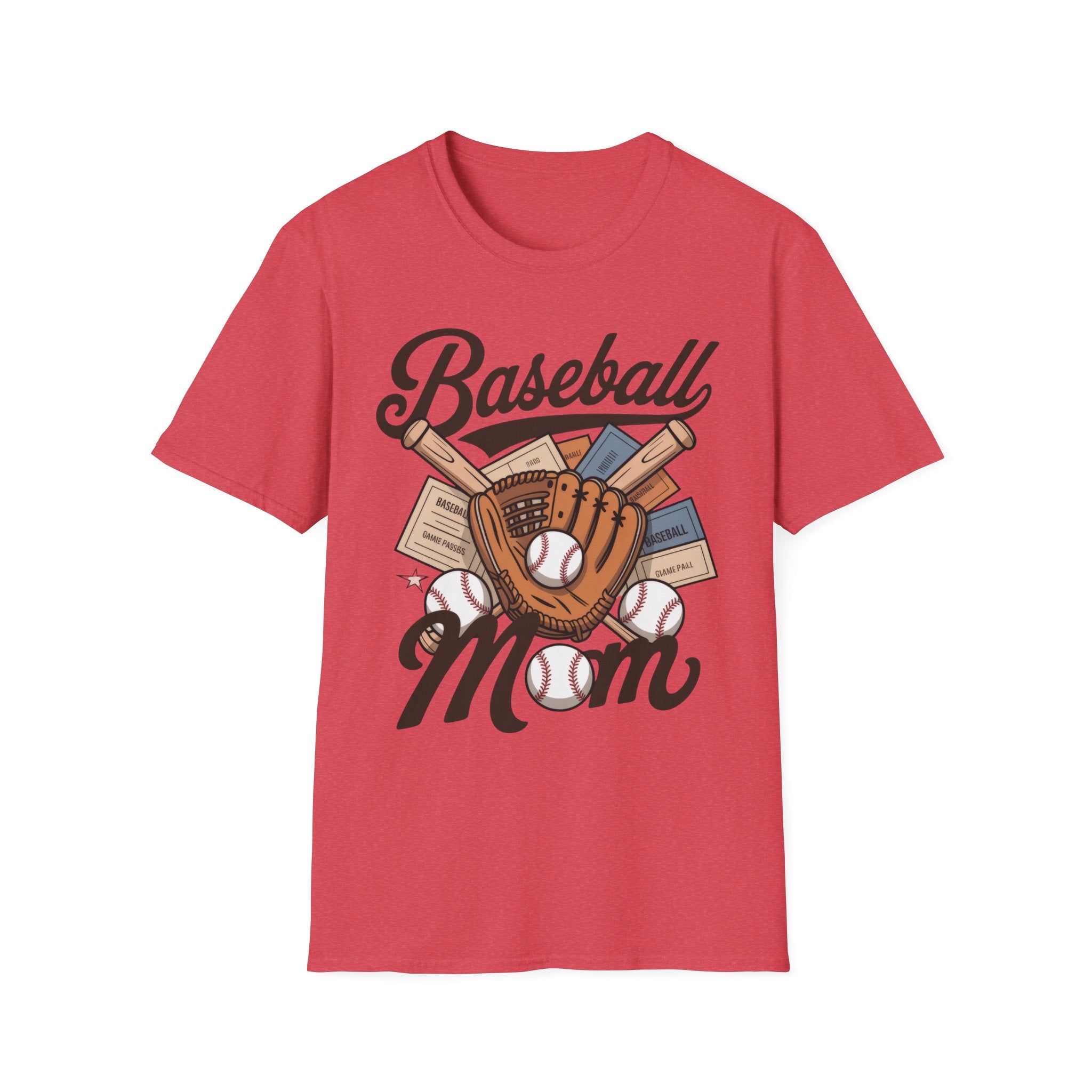 Reto Baseball Mom Unisex Softstyle T-Shirt