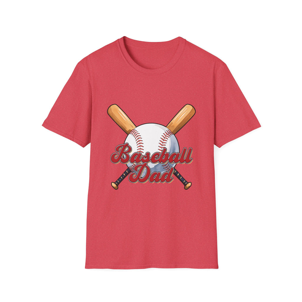 Baseball Dad Unisex Softstyle T-Shirt
