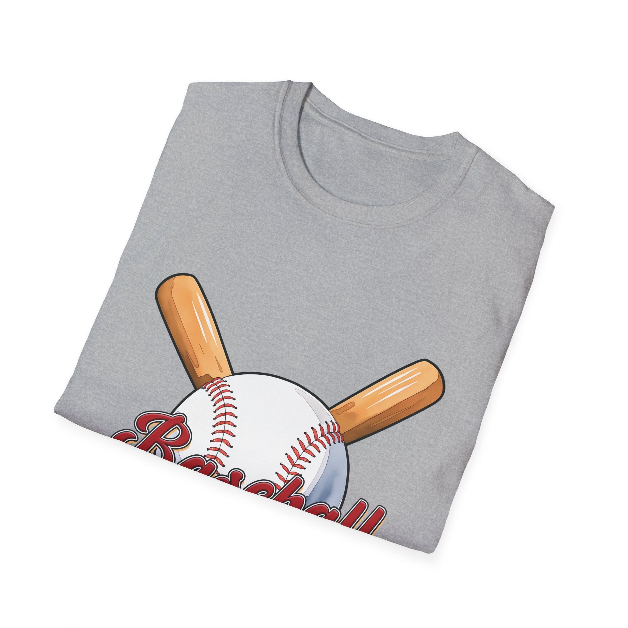 Baseball Dad Unisex Softstyle T-Shirt
