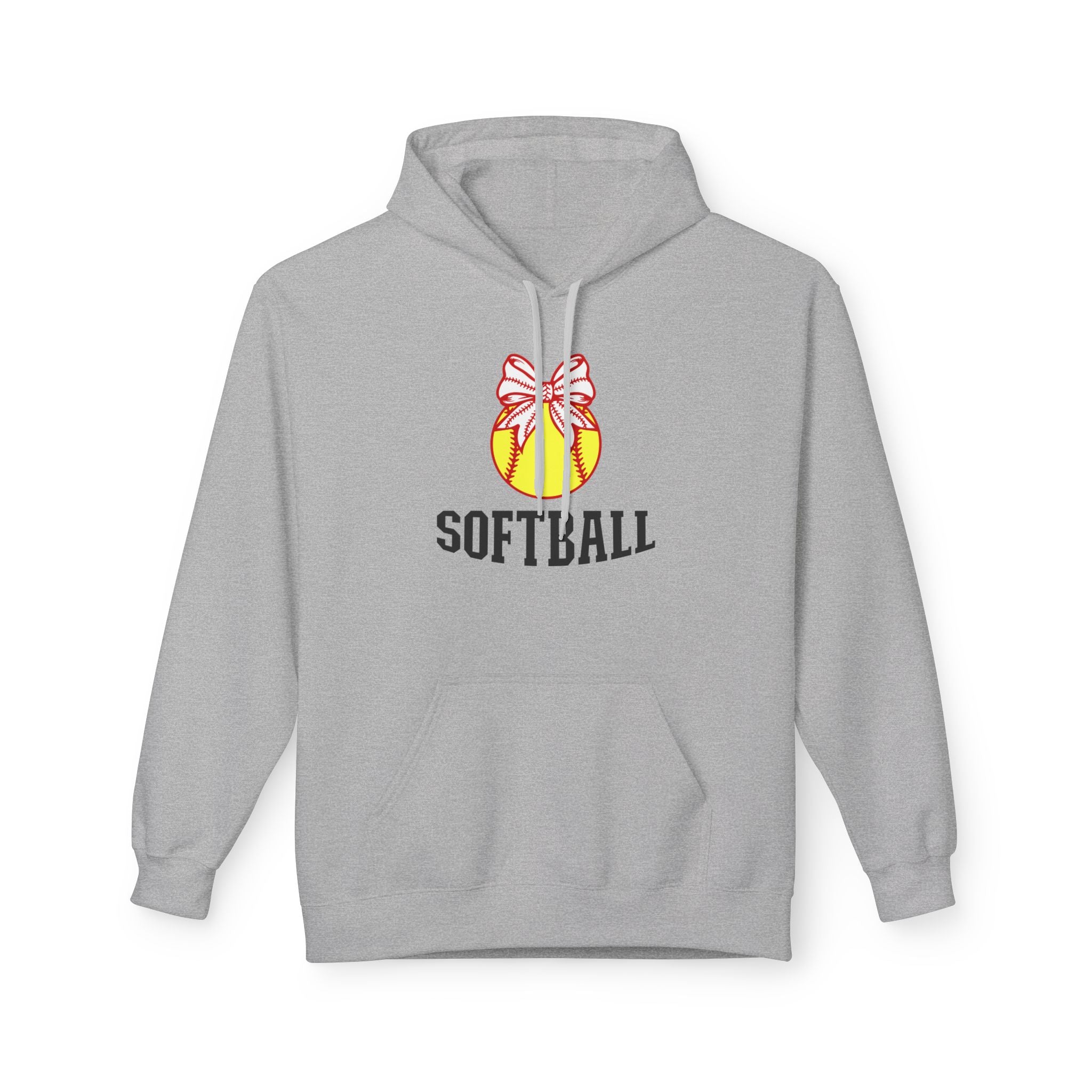 Softball Unisex Midweight Softstyle Fleece Hoodie
