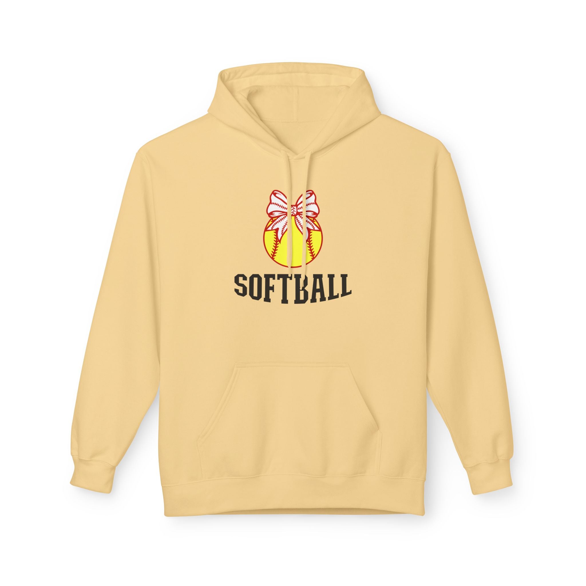 Softball Unisex Midweight Softstyle Fleece Hoodie