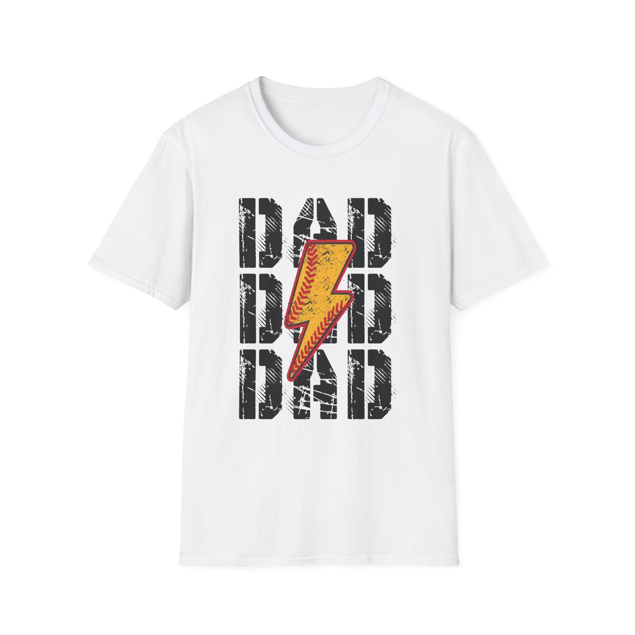 Softball Dad Unisex Soft Style T-Shirt