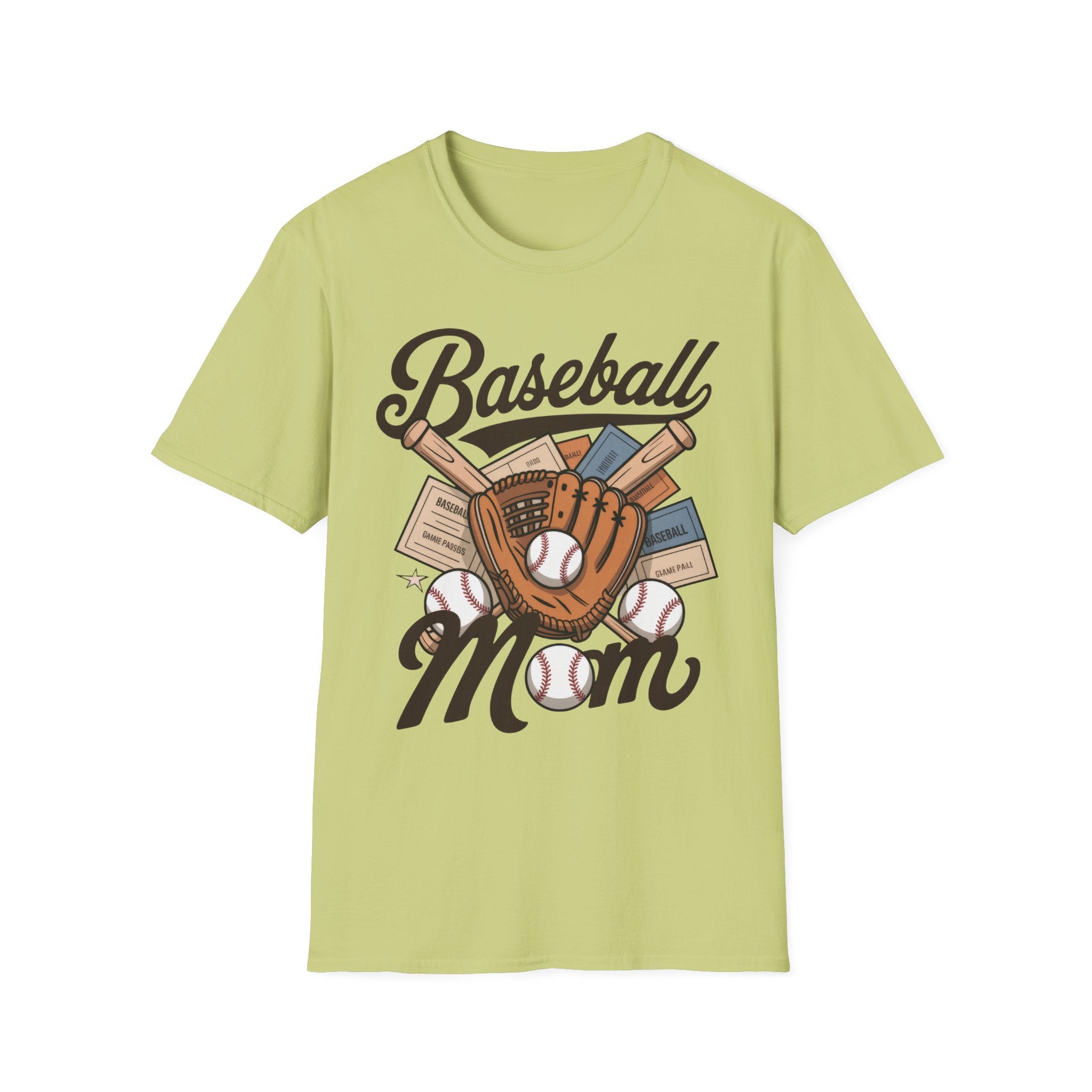 Reto Baseball Mom Unisex Softstyle T-Shirt