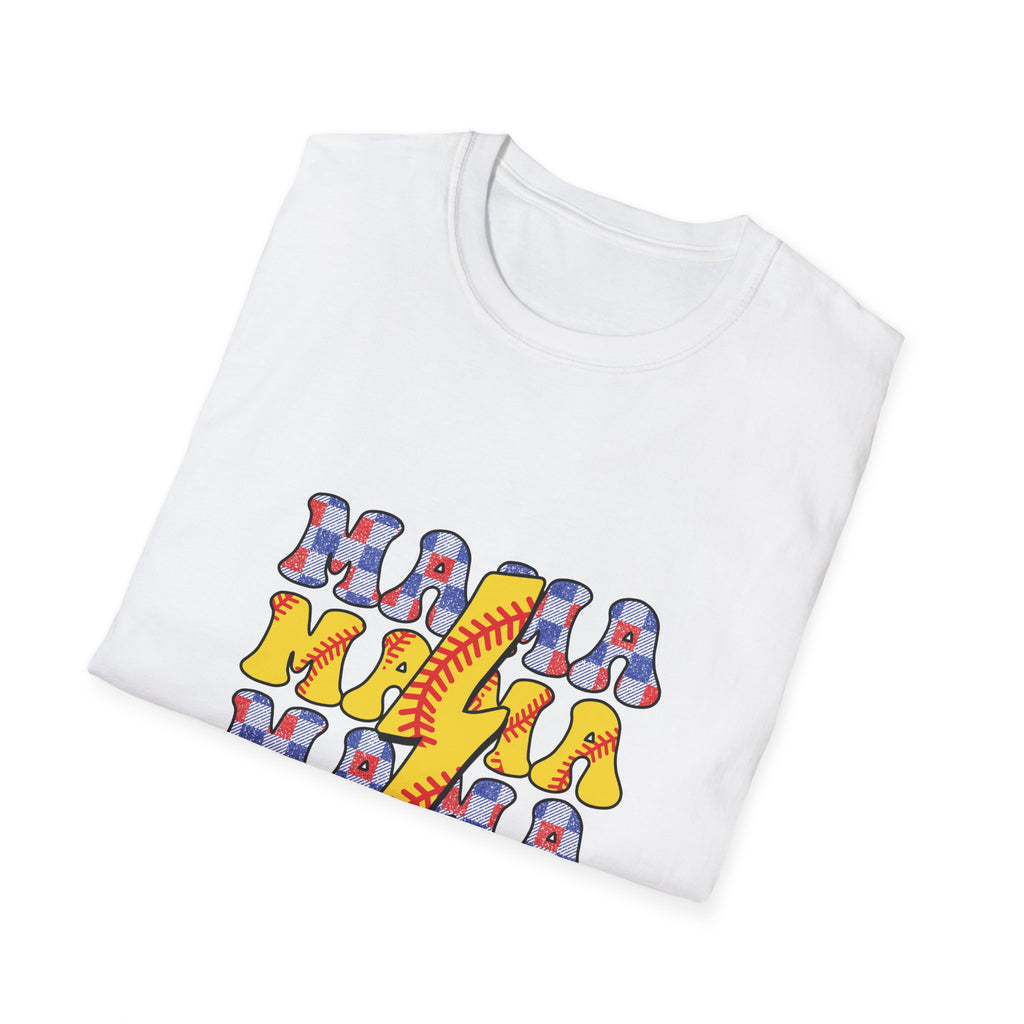 Softball MaMa Unisex Soft style T-Shirt