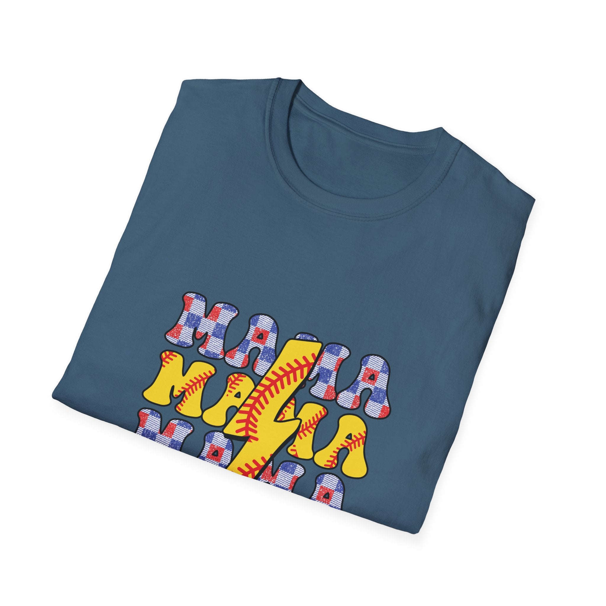 Softball MaMa Unisex Soft style T-Shirt