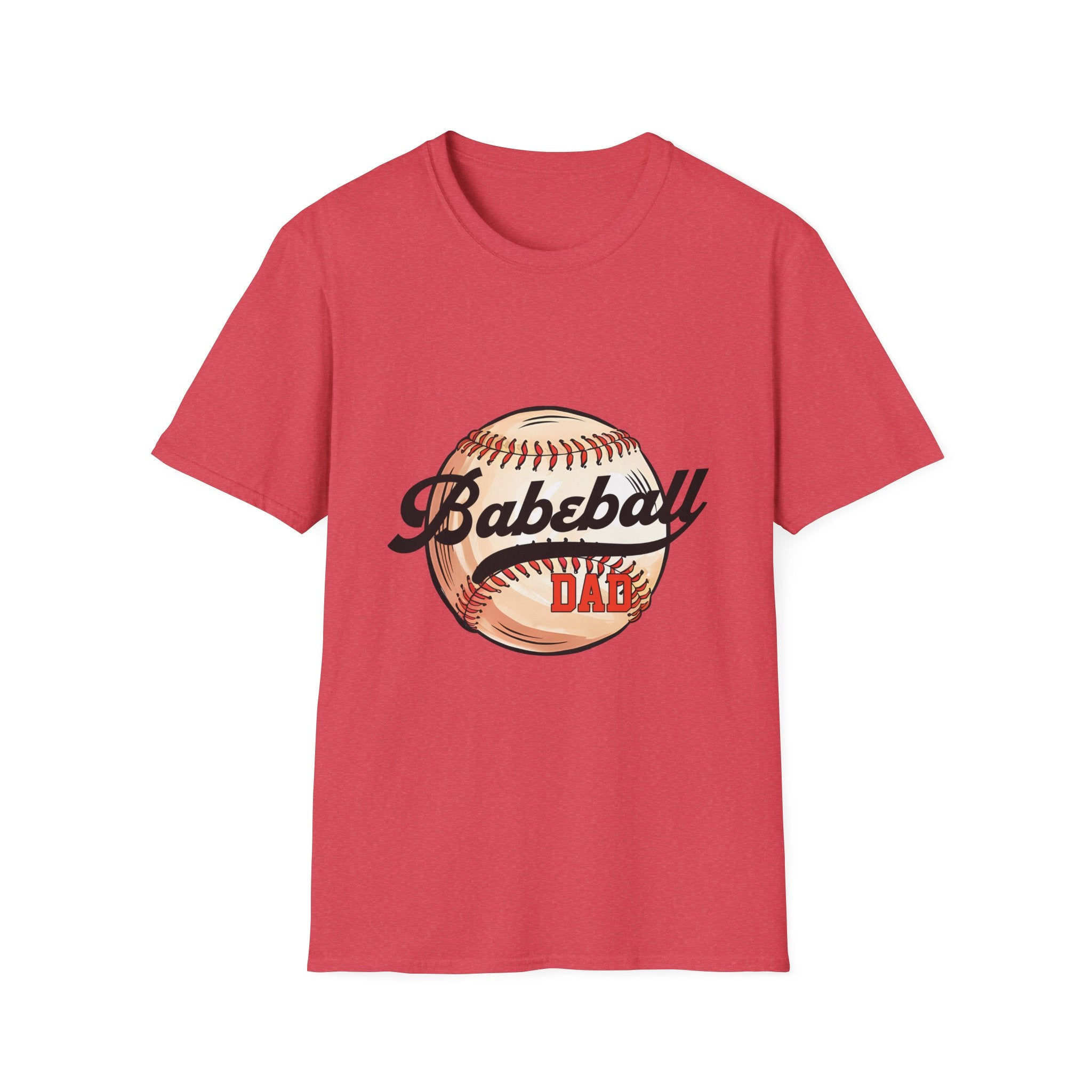 Baseball Dad Unisex Softstyle T-Shirt