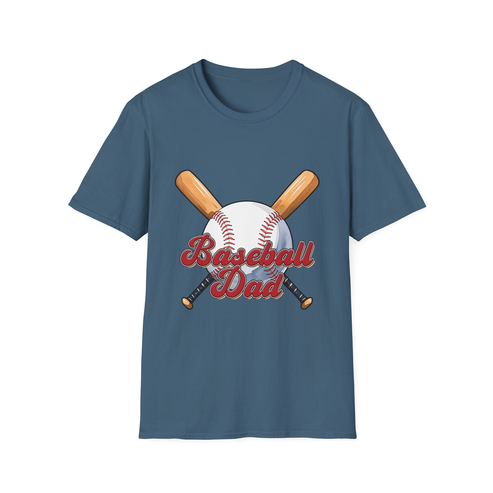 Baseball Dad Unisex Softstyle T-Shirt