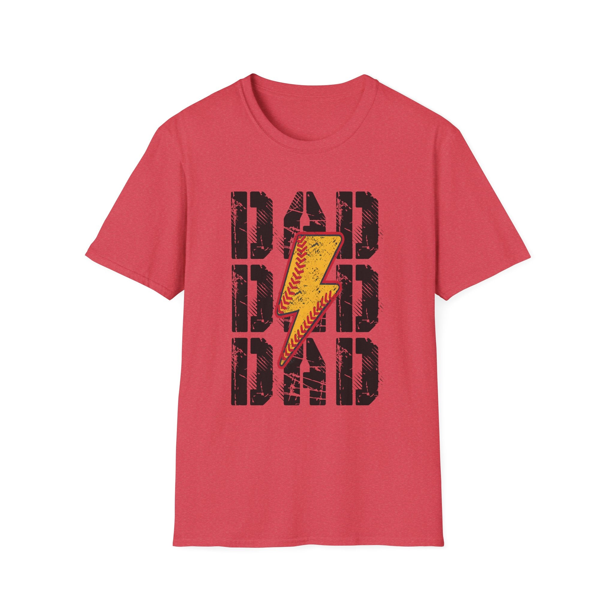 Softball Dad Unisex Soft Style T-Shirt