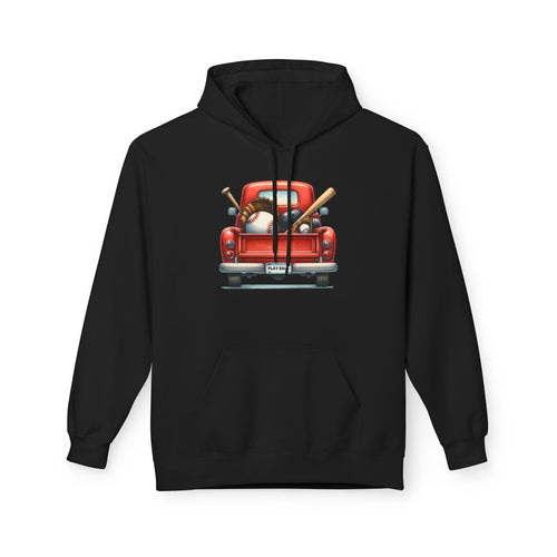 Baseball Truck Unisex Midweight Softstyle Fleece Hoodie