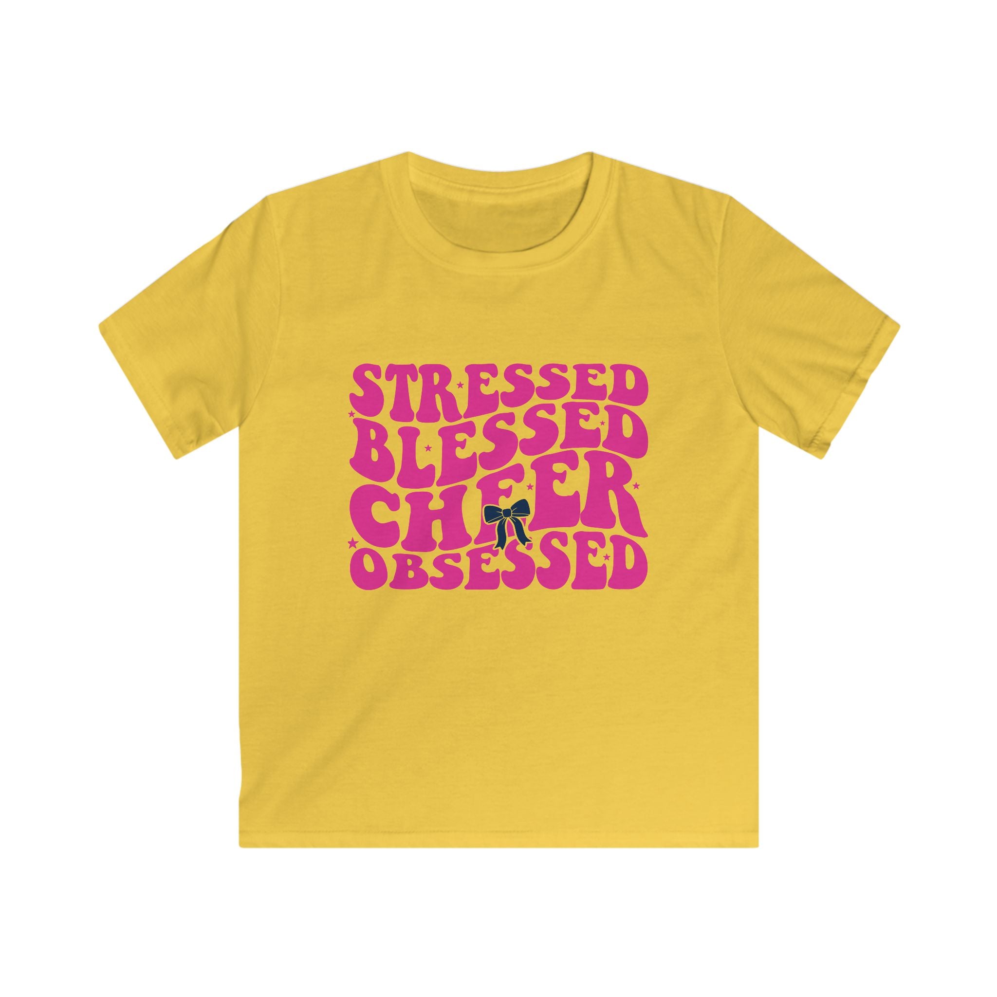 Cheer Obsessed Kids Tee