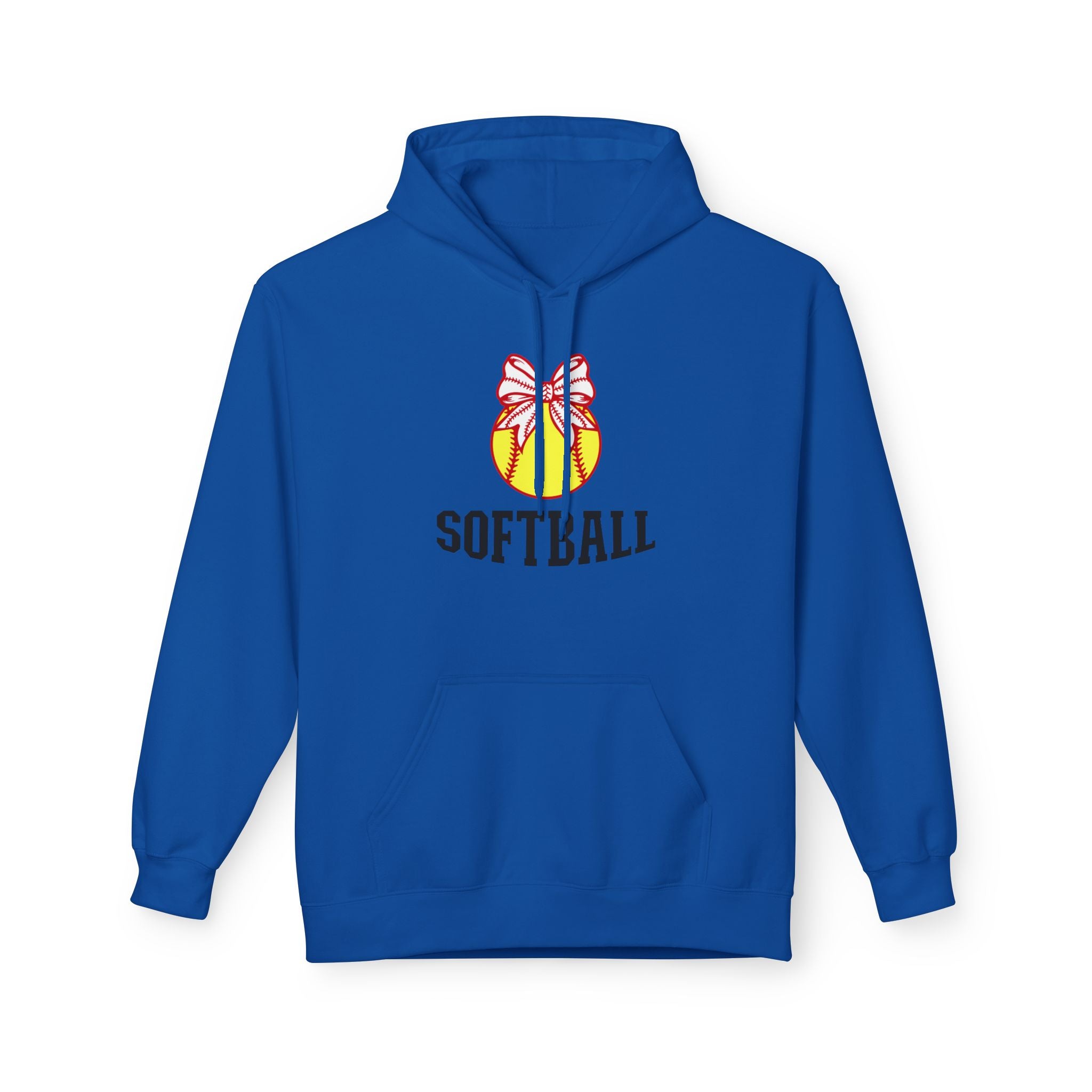 Softball Unisex Midweight Softstyle Fleece Hoodie