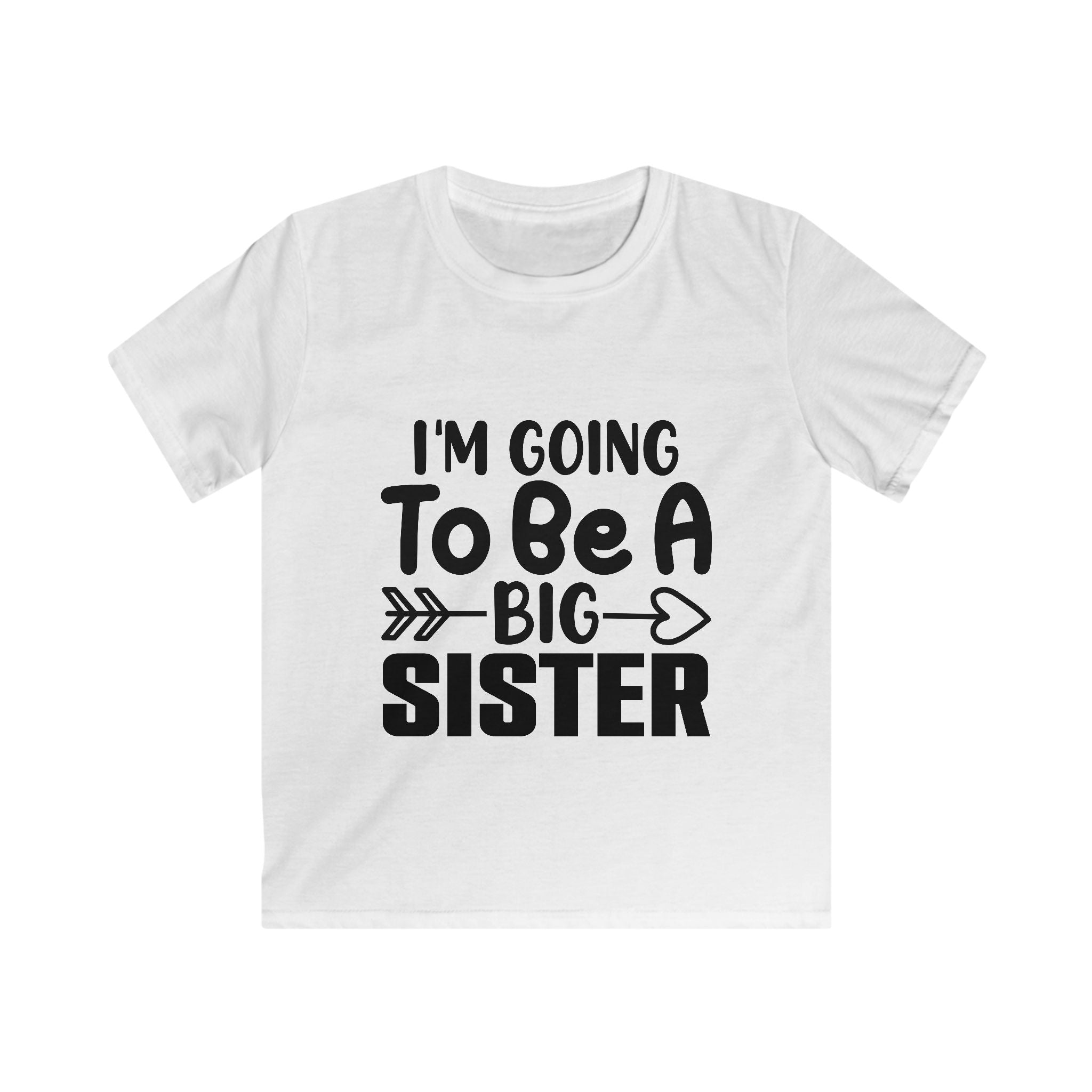 Big Sis Announcement Kids Tee