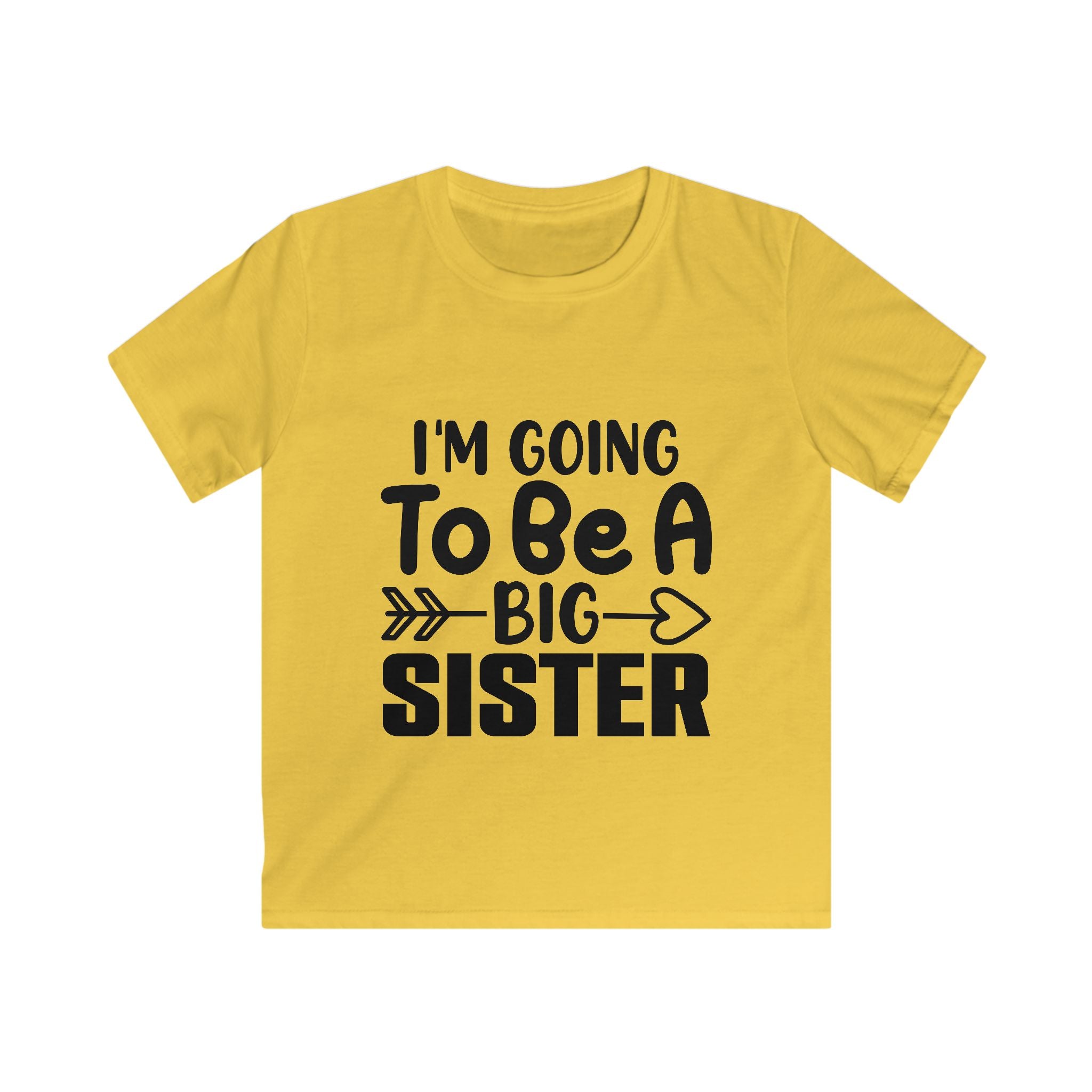 Big Sis Announcement Kids Tee