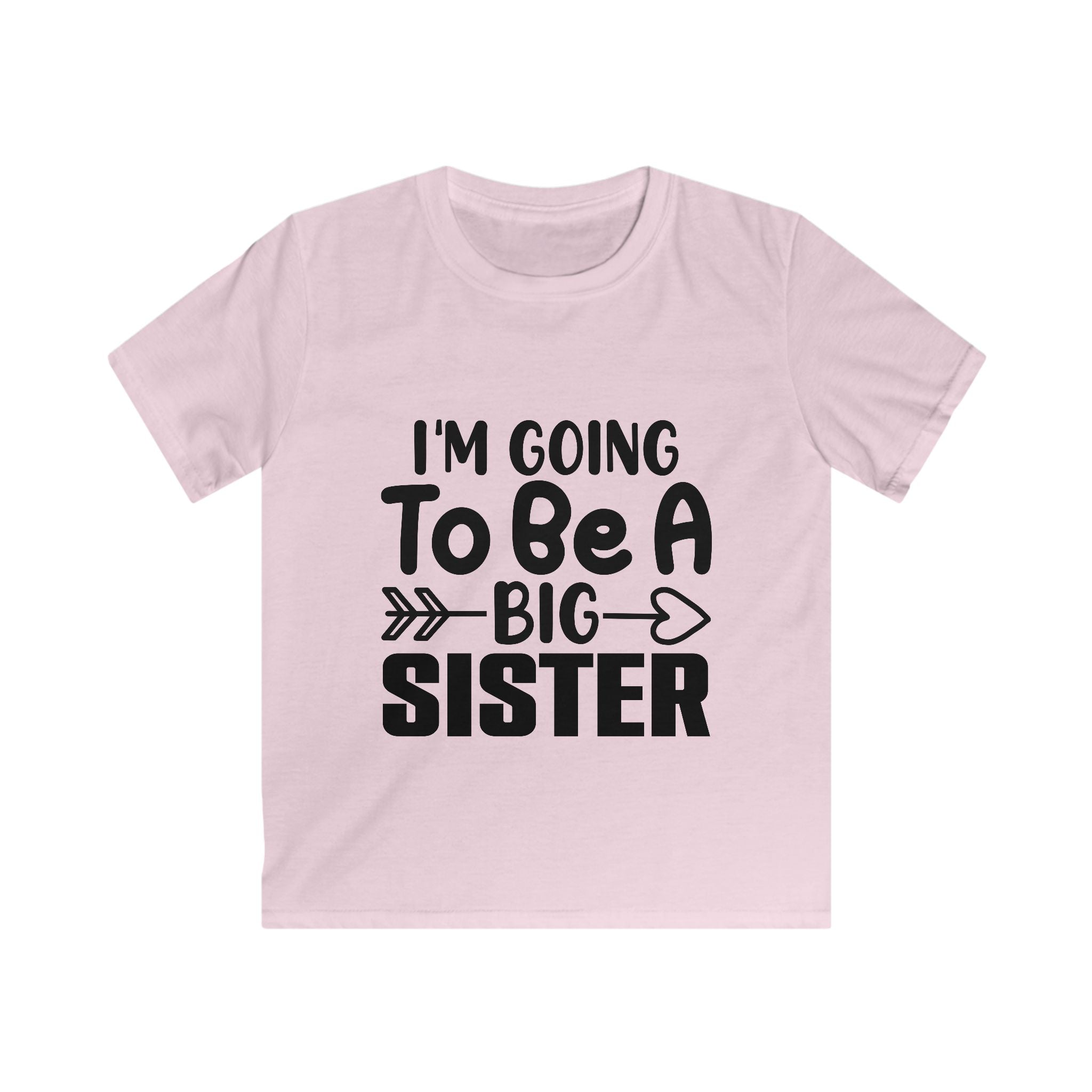 Big Sis Announcement Kids Tee