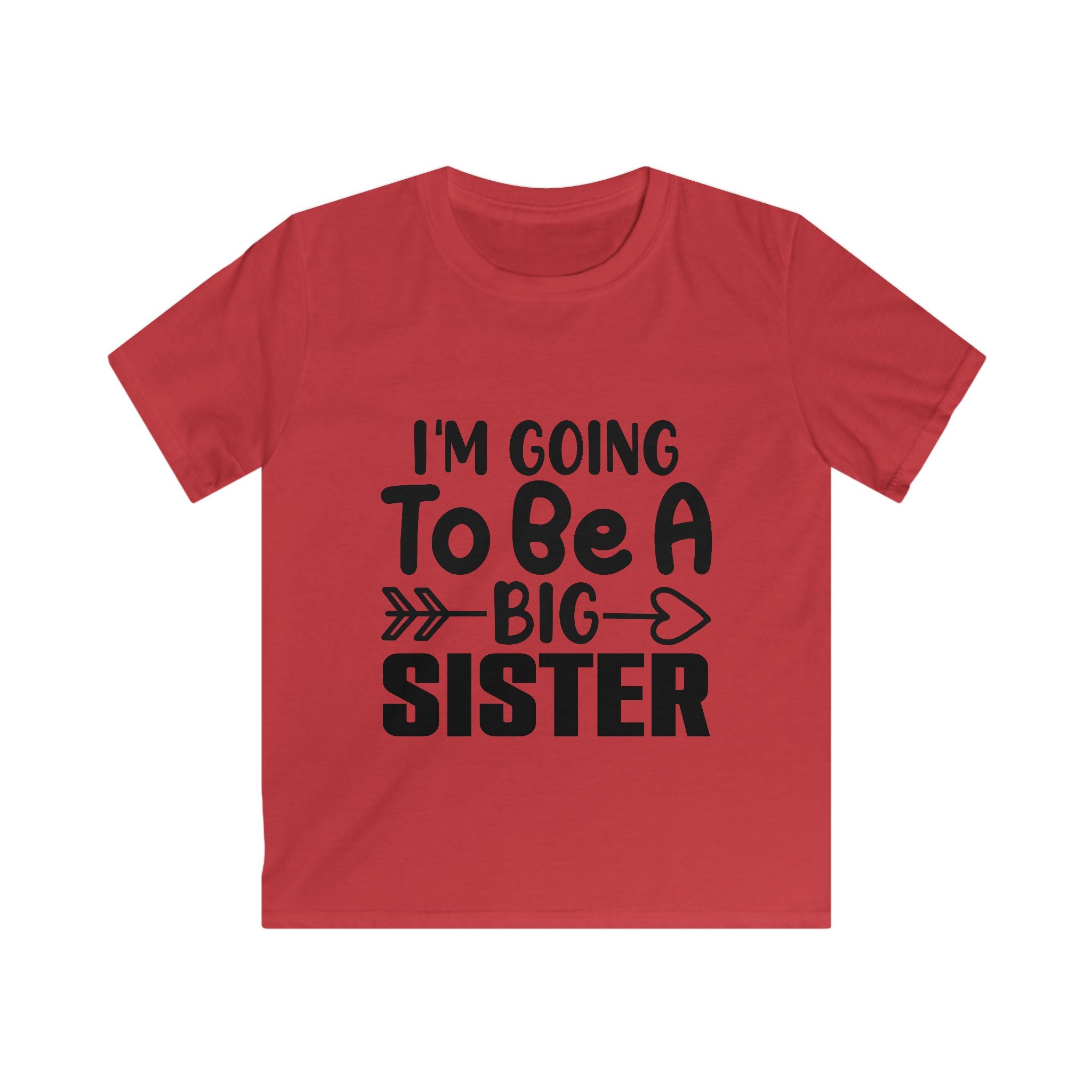 Big Sis Announcement Kids Tee