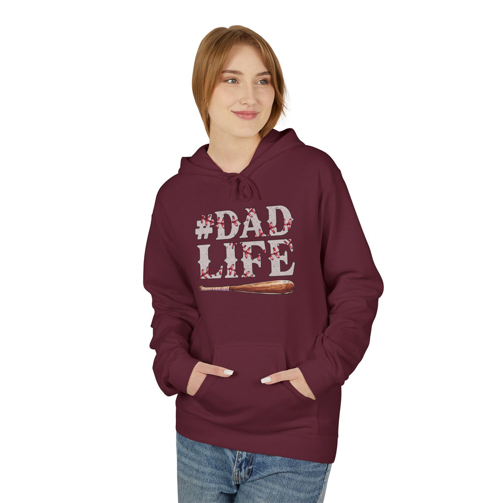 Dad Life Unisex Midweight Softstyle Fleece Hoodie